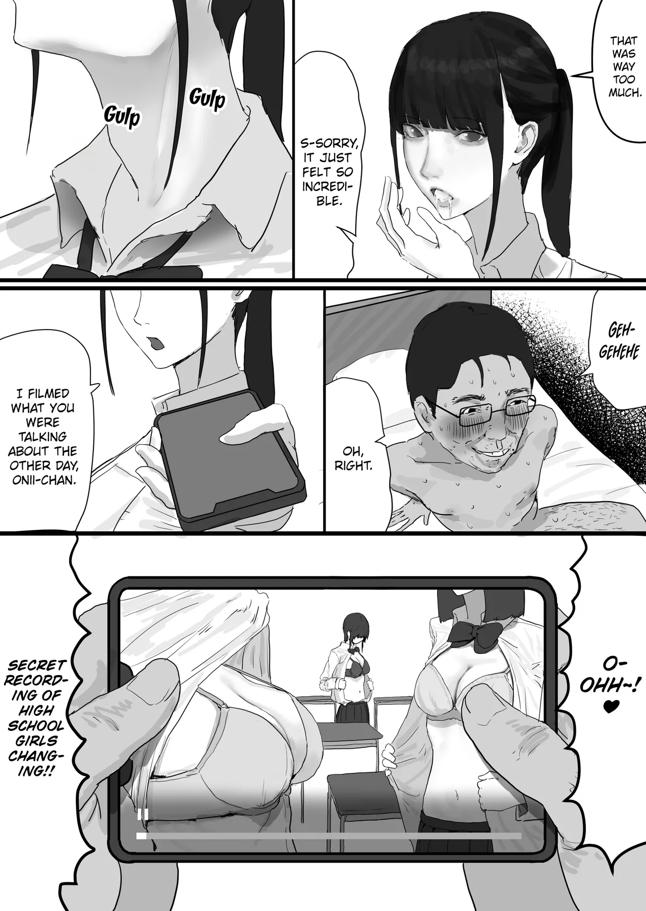 Chigyuu InCha ga Imouto ni Tsurerare Shuugaku Ryokou JK Shikainai Daiyokujou de Geneki JK to Gomunashi 18P Harem Dairankou!! | A Loser Introvert Gets Dragged by His Little Sister to a School Trip Bathhouse With Nothing but High School Girls and Ends up in a Bareback 18-Girl Harem Orgy!! — preview page 10
