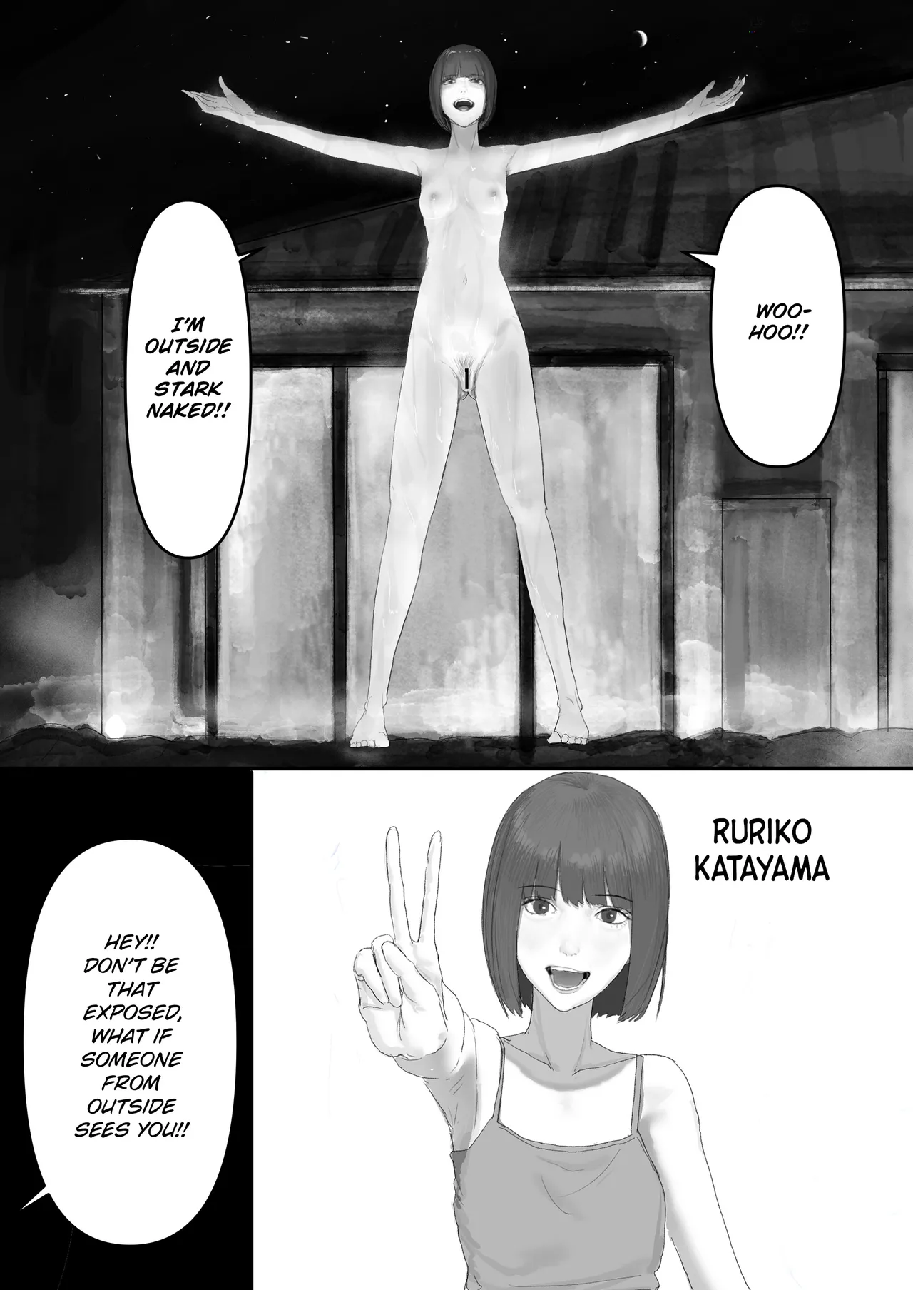 Chigyuu InCha ga Imouto ni Tsurerare Shuugaku Ryokou JK Shikainai Daiyokujou de Geneki JK to Gomunashi 18P Harem Dairankou!! | A Loser Introvert Gets Dragged by His Little Sister to a School Trip Bathhouse With Nothing but High School Girls and Ends up in a Bareback 18-Girl Harem Orgy!! – Chapter 1 – page 61
