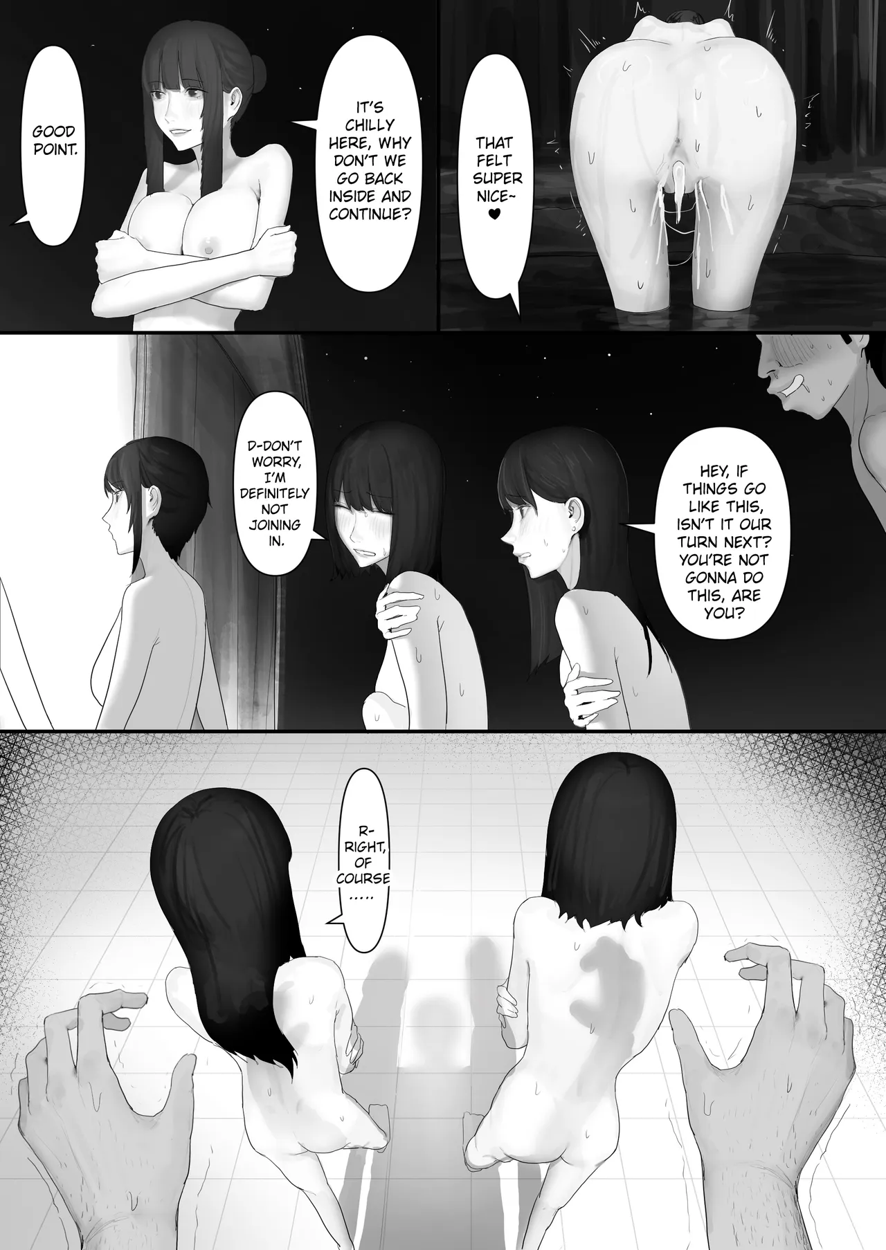 Chigyuu InCha ga Imouto ni Tsurerare Shuugaku Ryokou JK Shikainai Daiyokujou de Geneki JK to Gomunashi 18P Harem Dairankou!! | A Loser Introvert Gets Dragged by His Little Sister to a School Trip Bathhouse With Nothing but High School Girls and Ends up in a Bareback 18-Girl Harem Orgy!! – Chapter 1 – page 153