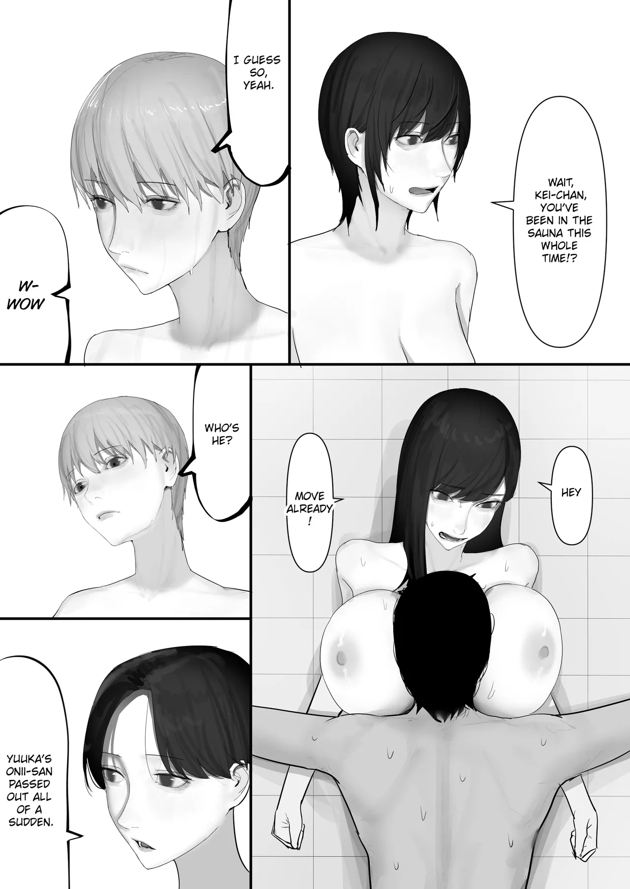 Chigyuu InCha ga Imouto ni Tsurerare Shuugaku Ryokou JK Shikainai Daiyokujou de Geneki JK to Gomunashi 18P Harem Dairankou!! | A Loser Introvert Gets Dragged by His Little Sister to a School Trip Bathhouse With Nothing but High School Girls and Ends up in a Bareback 18-Girl Harem Orgy!! – Chapter 1 – page 178
