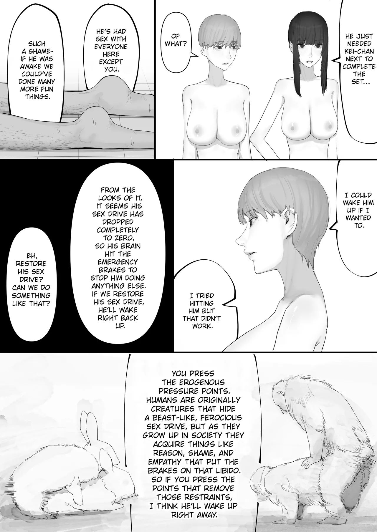 Chigyuu InCha ga Imouto ni Tsurerare Shuugaku Ryokou JK Shikainai Daiyokujou de Geneki JK to Gomunashi 18P Harem Dairankou!! | A Loser Introvert Gets Dragged by His Little Sister to a School Trip Bathhouse With Nothing but High School Girls and Ends up in a Bareback 18-Girl Harem Orgy!! – Chapter 1 – page 179