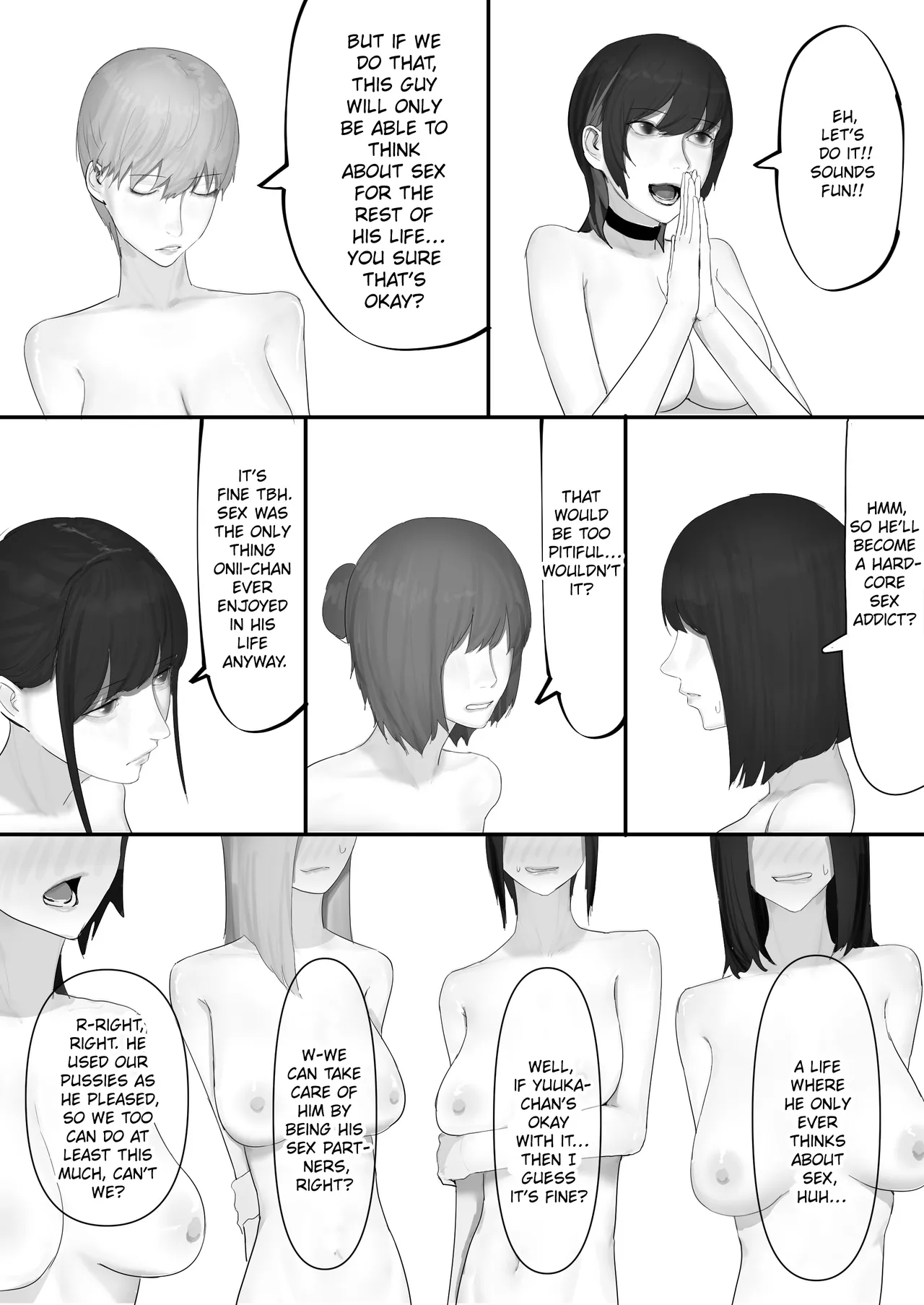 Chigyuu InCha ga Imouto ni Tsurerare Shuugaku Ryokou JK Shikainai Daiyokujou de Geneki JK to Gomunashi 18P Harem Dairankou!! | A Loser Introvert Gets Dragged by His Little Sister to a School Trip Bathhouse With Nothing but High School Girls and Ends up in a Bareback 18-Girl Harem Orgy!! – Chapter 1 – page 180