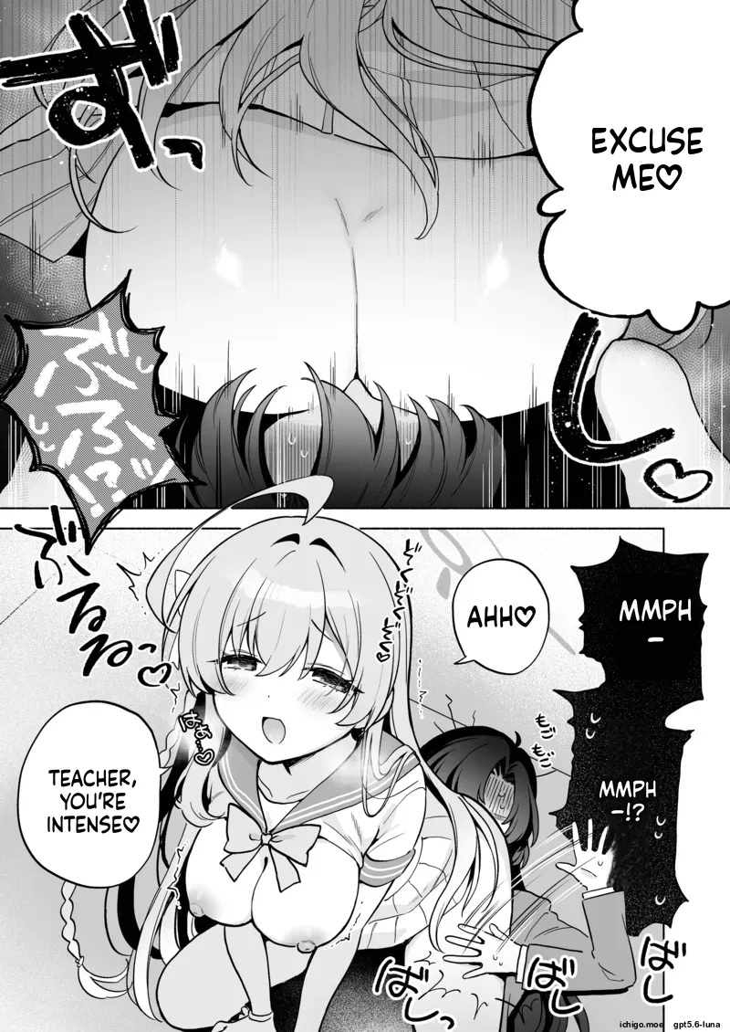 Futanari Onna Sensei no Koto ga Daisuki na Momoiro-chan — preview page 9