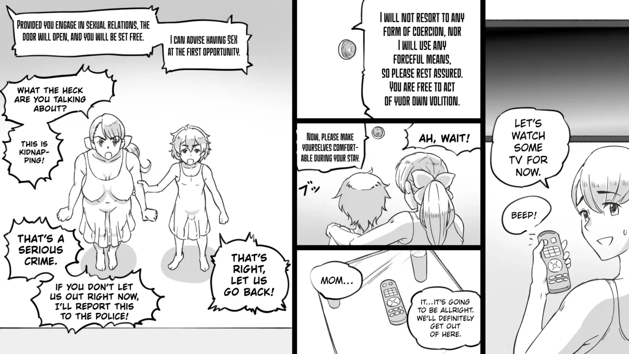 Mama to Shinai to Derarenai Heya | The Room I Can’t Escape Unless I Do It With Mommy — preview page 10