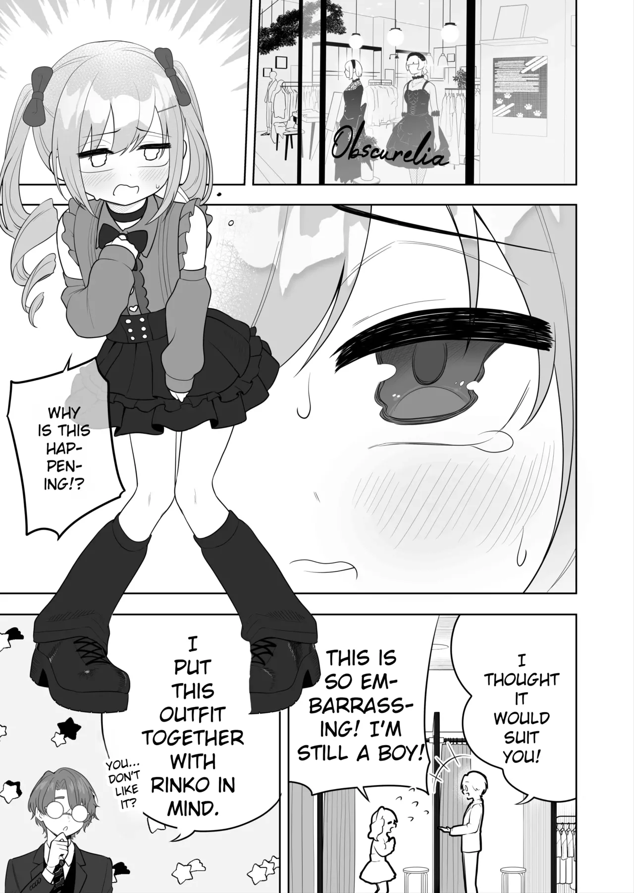 Jojimuke Game ni Akogareteita Otokonoko o Rippa na Onnanoko ni Shite Ageru Hanashi | A Story About Turning a Boy Who Longed to Play Games Meant for Girls Into a Proper Girl — preview page 5