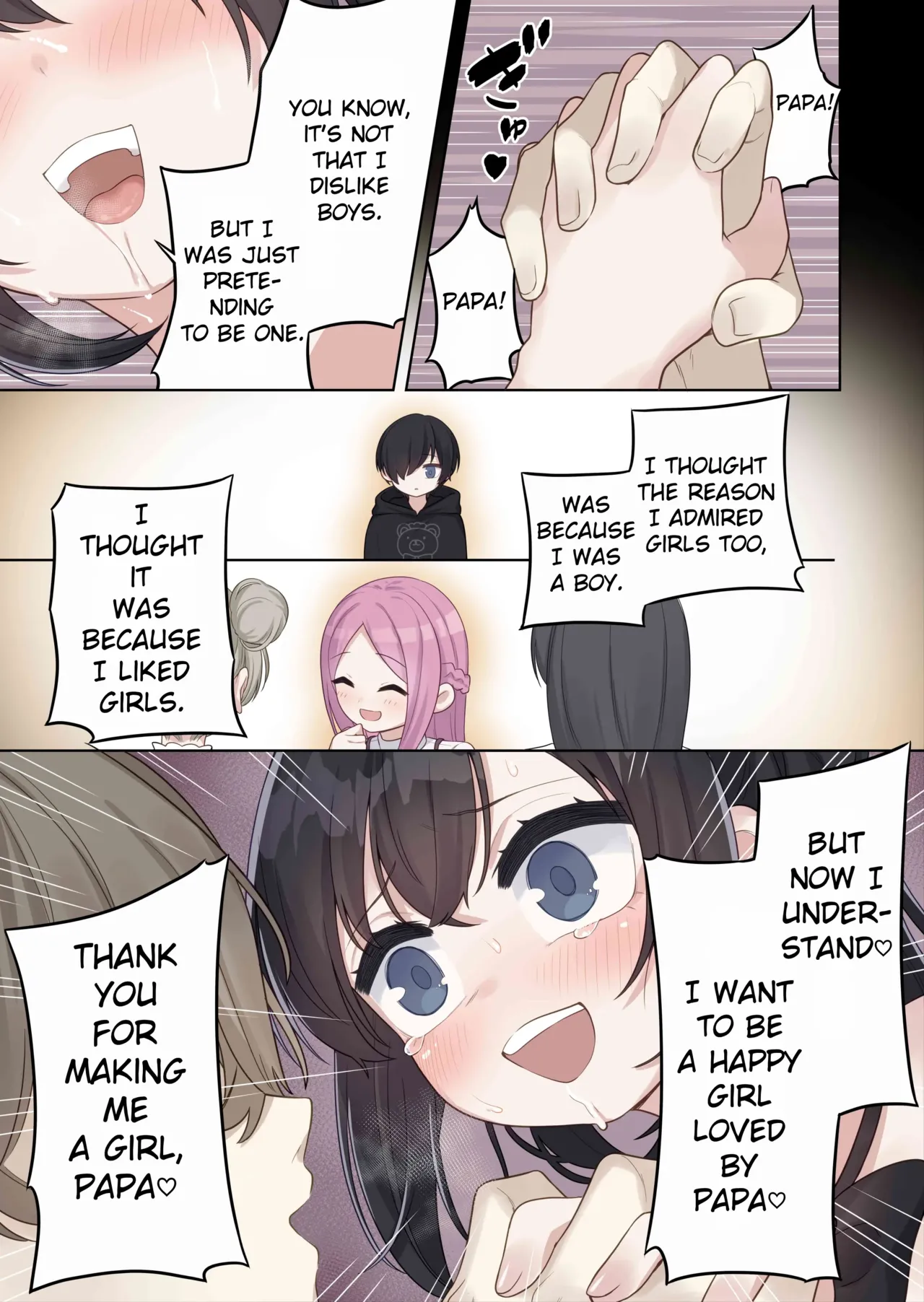 Jojimuke Game ni Akogareteita Otokonoko o Rippa na Onnanoko ni Shite Ageru Hanashi | A Story About Turning a Boy Who Longed to Play Games Meant for Girls Into a Proper Girl – Chapter 1 – page 31