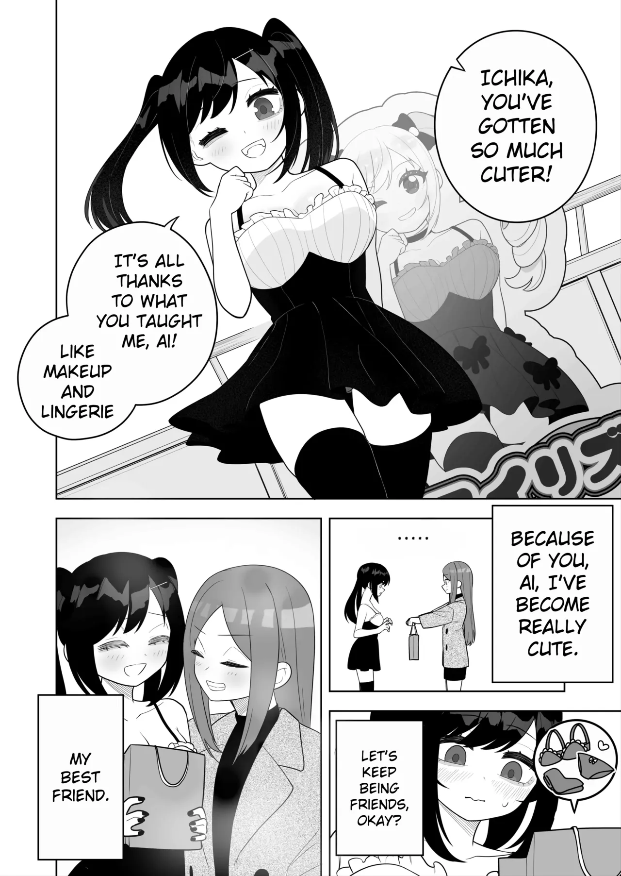 Jojimuke Game ni Akogareteita Otokonoko o Rippa na Onnanoko ni Shite Ageru Hanashi | A Story About Turning a Boy Who Longed to Play Games Meant for Girls Into a Proper Girl – Chapter 1 – page 36