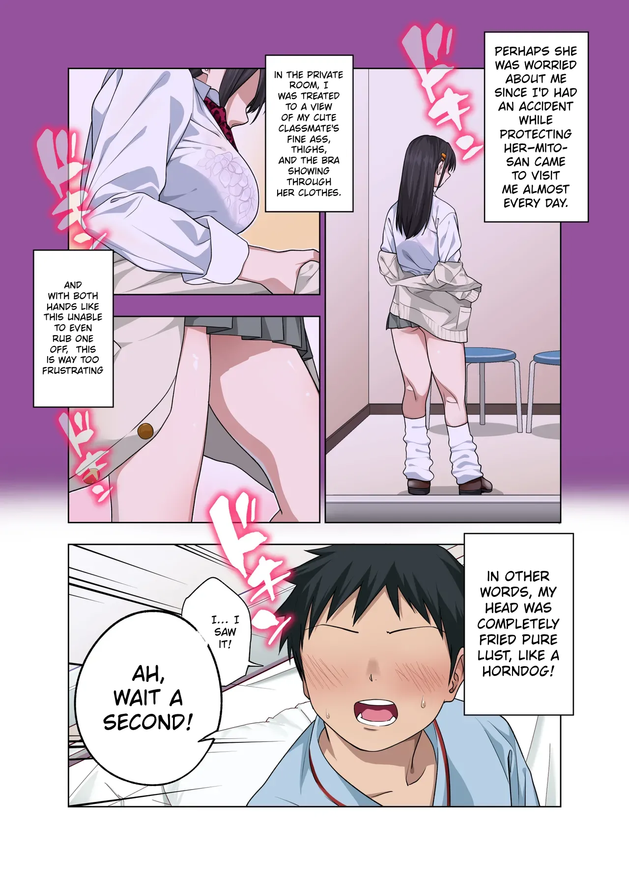 Nuite Moraimakuri Nyuuin Seikatsu ~Tasuketa Cool-Gyaru wa Jitsu wa Sukebe deshita~ — preview page 10