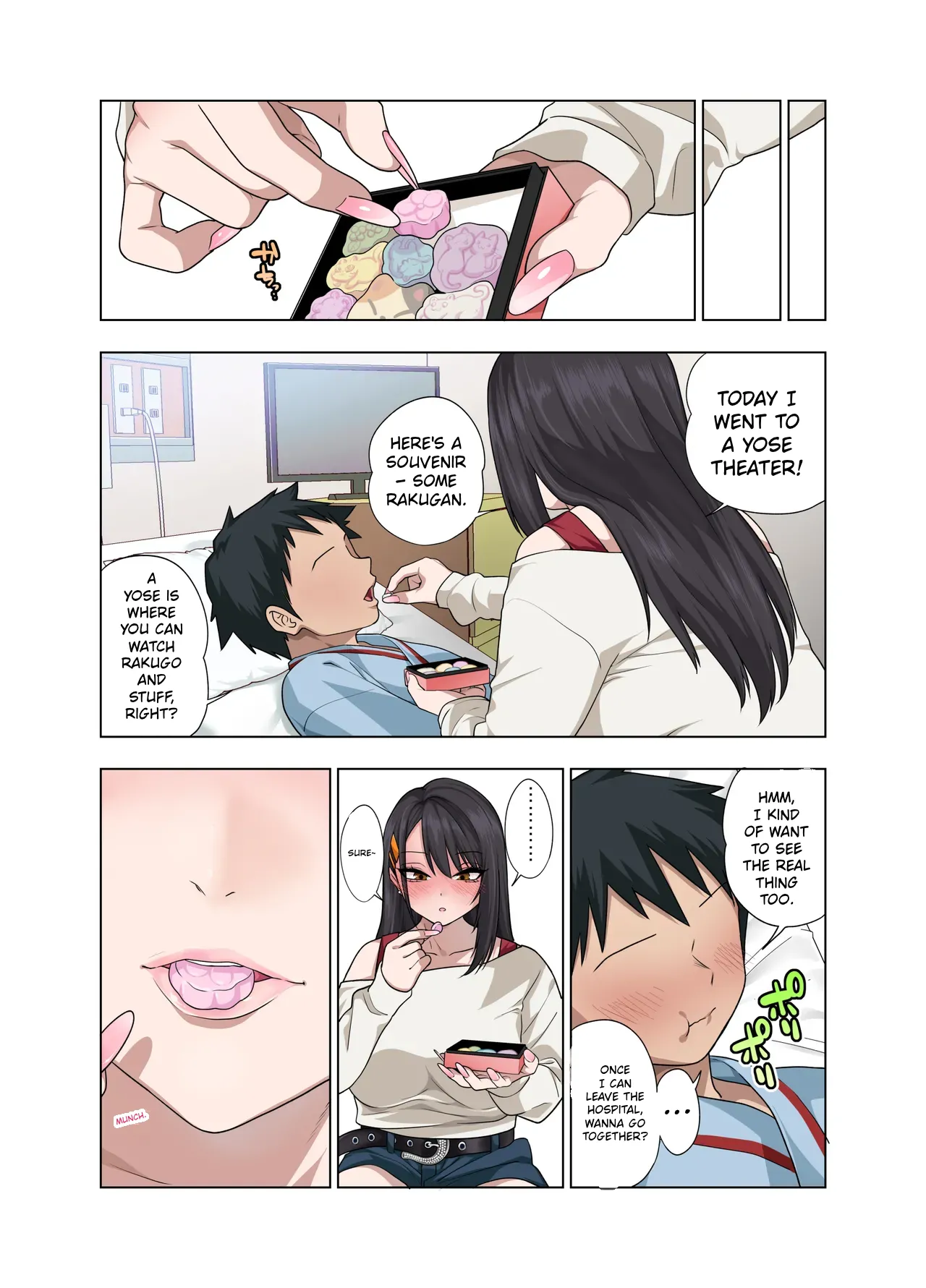 Nuite Moraimakuri Nyuuin Seikatsu ~Tasuketa Cool-Gyaru wa Jitsu wa Sukebe deshita~ – Chapter 1 – page 33