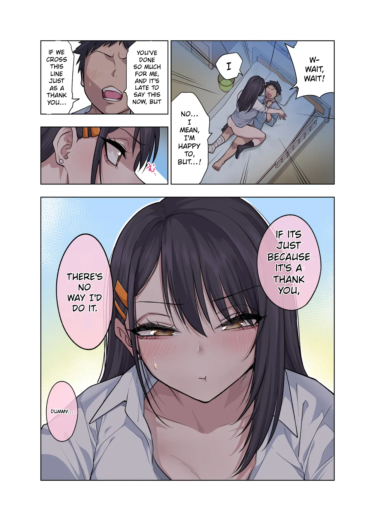 Nuite Moraimakuri Nyuuin Seikatsu ~Tasuketa Cool-Gyaru wa Jitsu wa Sukebe deshita~ – Chapter 1 – page 42