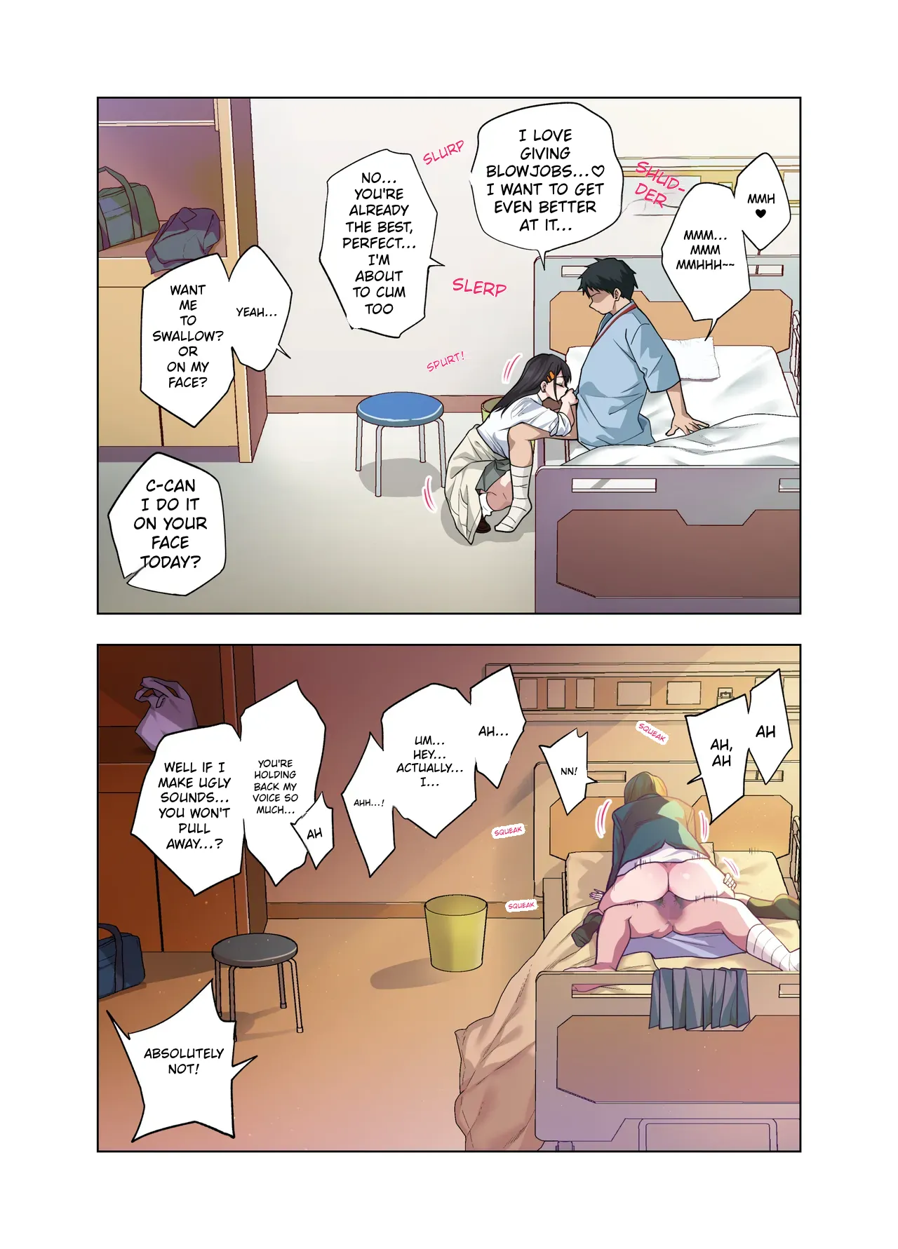 Nuite Moraimakuri Nyuuin Seikatsu ~Tasuketa Cool-Gyaru wa Jitsu wa Sukebe deshita~ – Chapter 1 – page 51