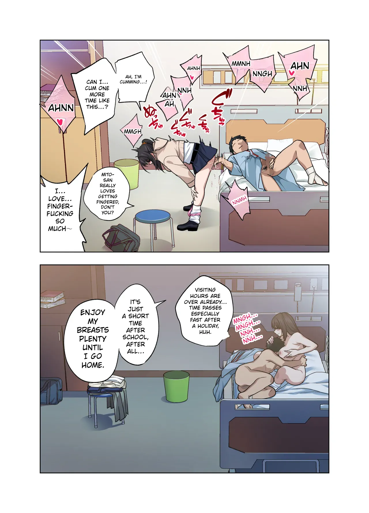 Nuite Moraimakuri Nyuuin Seikatsu ~Tasuketa Cool-Gyaru wa Jitsu wa Sukebe deshita~ – Chapter 1 – page 52