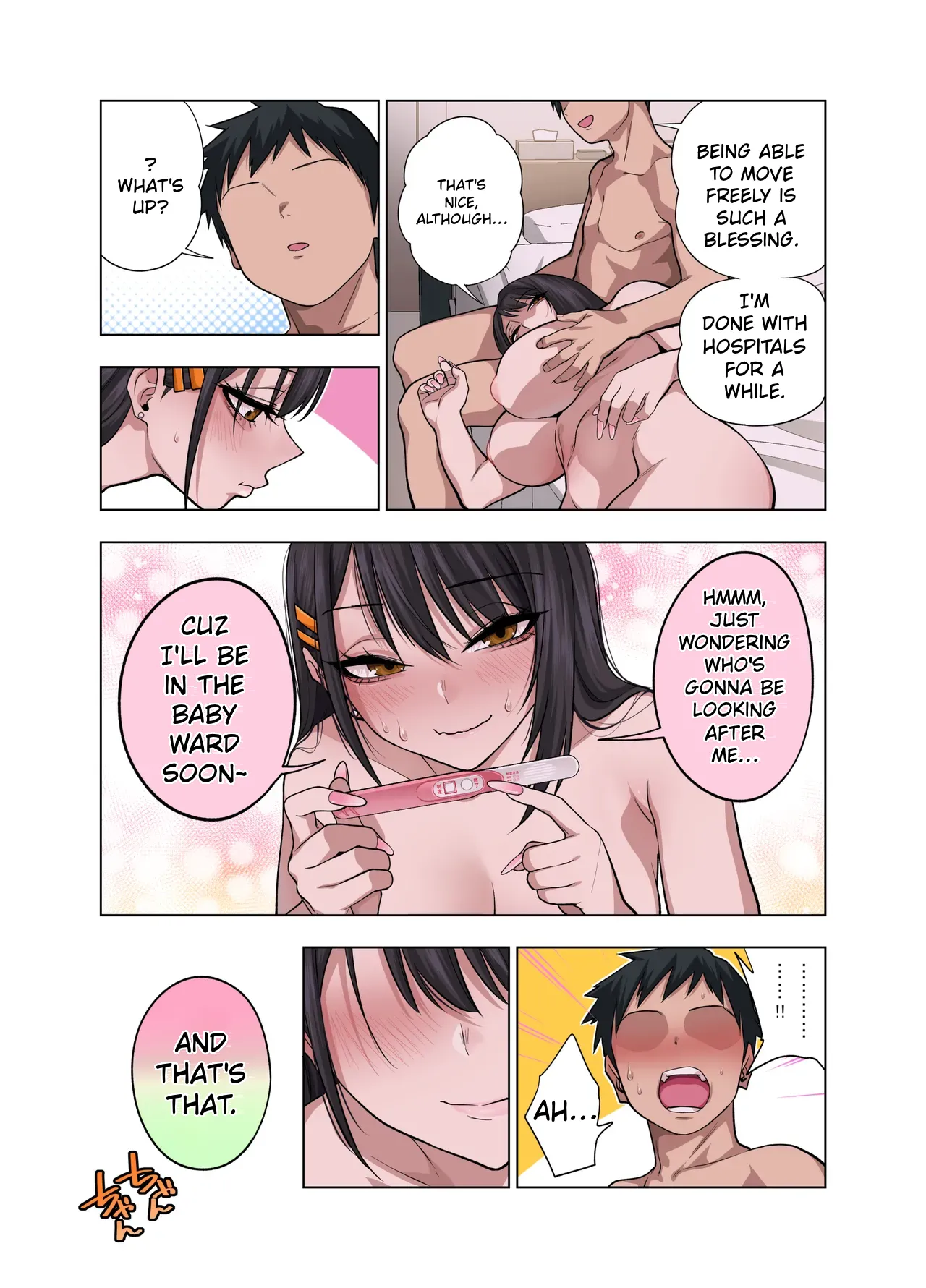 Nuite Moraimakuri Nyuuin Seikatsu ~Tasuketa Cool-Gyaru wa Jitsu wa Sukebe deshita~ – Chapter 1 – page 80