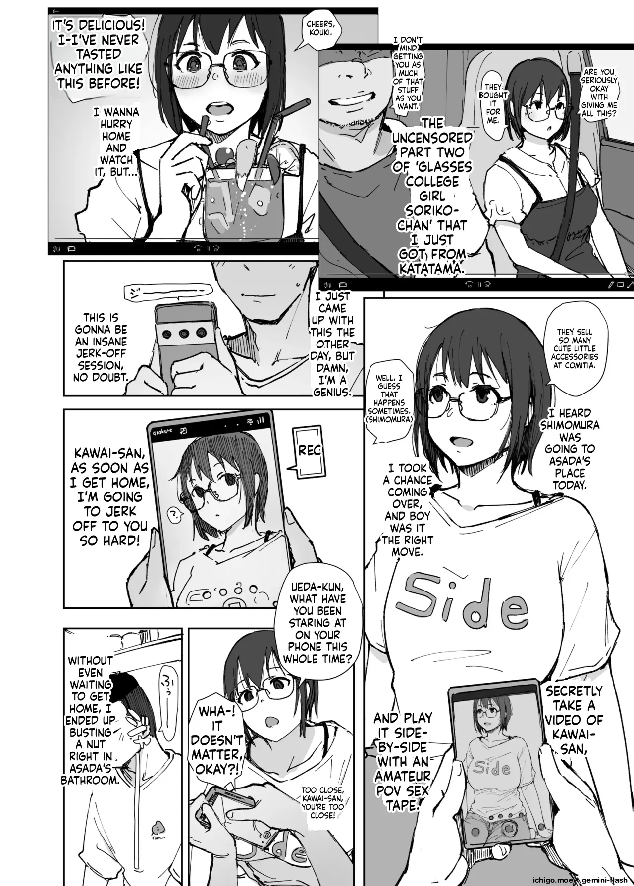 College Glasses Girl Noriko-chan Vol. 2 – MTL — preview page 9