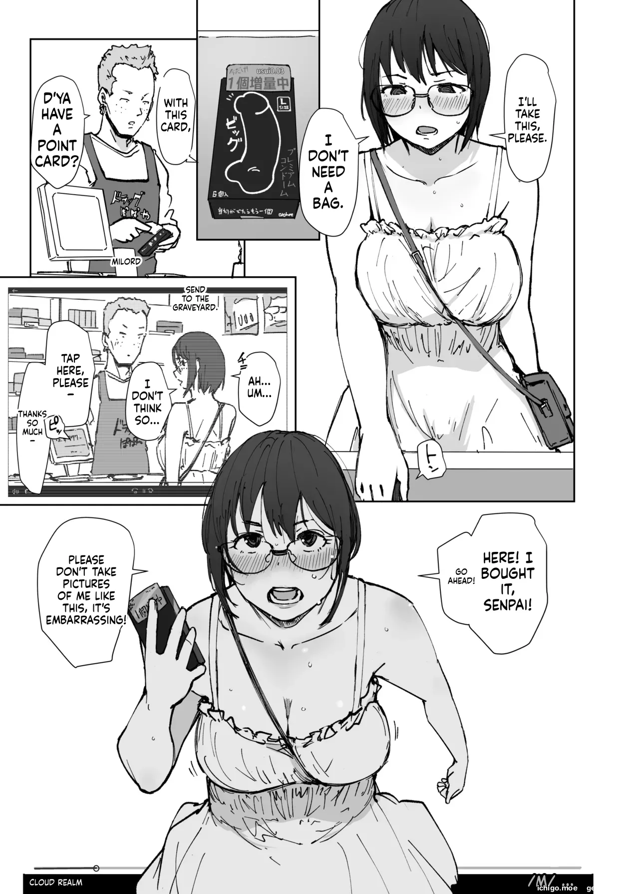 College Glasses Girl Noriko-chan Vol. 2 – MTL — preview page 12