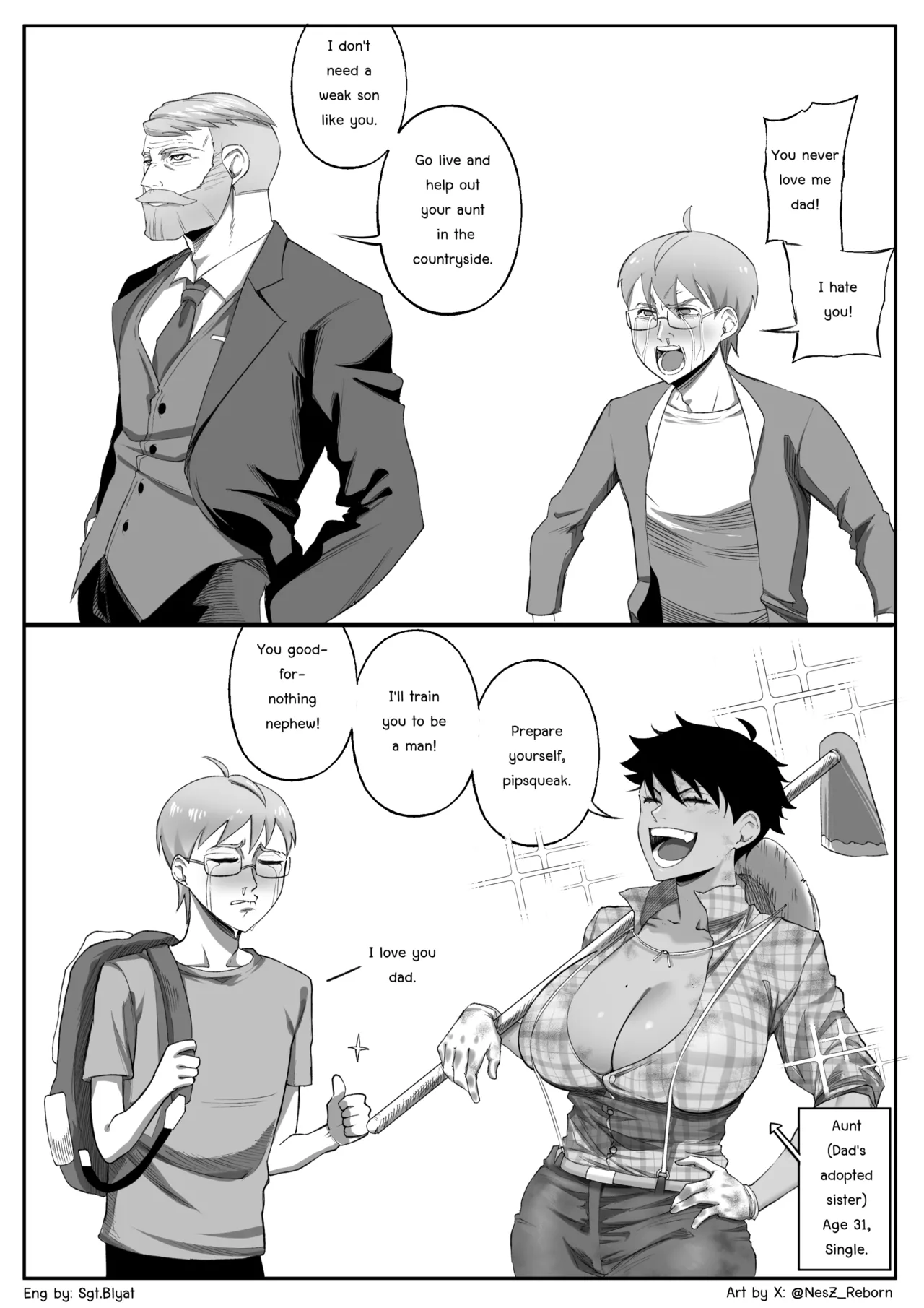 Napha – Tomboy Aunt — preview page 1