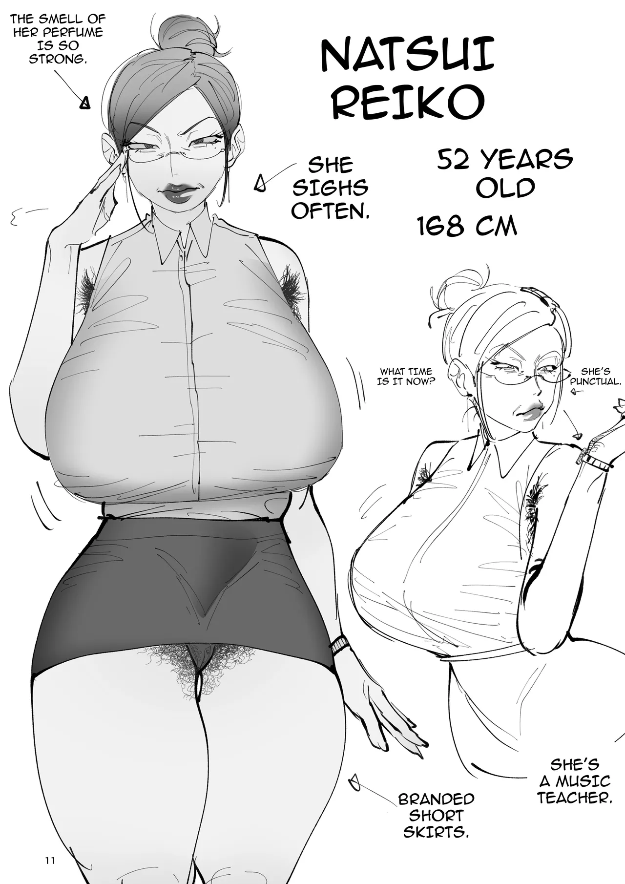 Reiko-sensei no Kashou Lesson | Reiko-sensei’s Singing Lesson — preview page 10