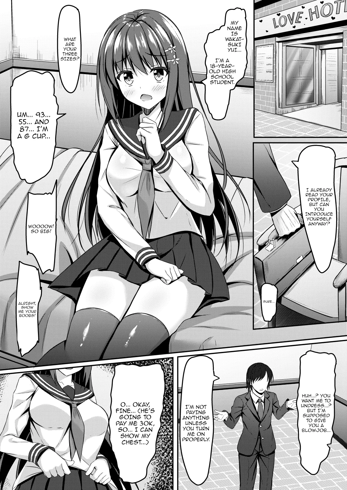 Yuutousei jk no Himitsu no Houkago | The Exemplary Student’s Secret After-School Activities — preview page 8
