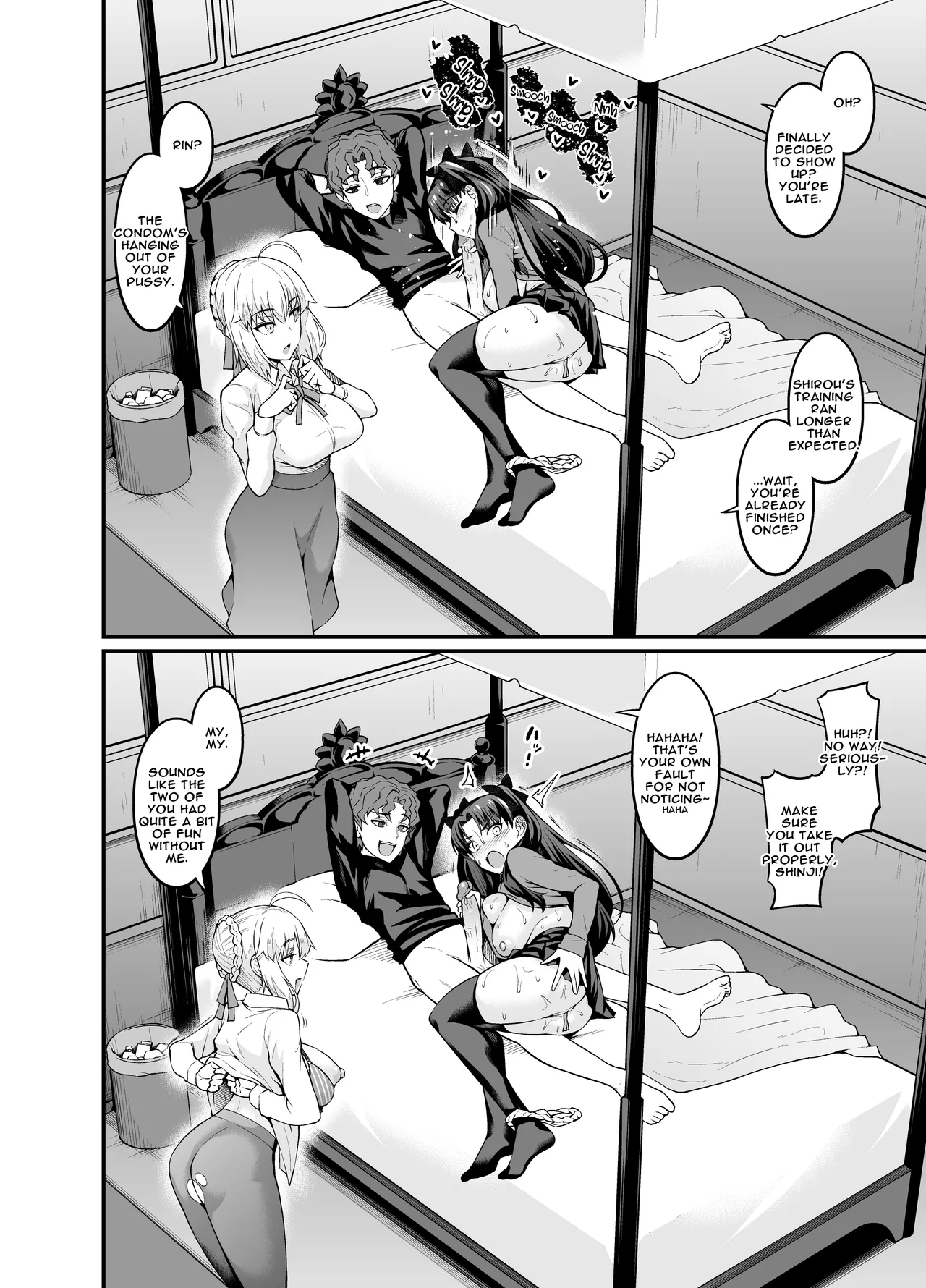 Saoyaku Shinji ga Saber-tachi to Yarimakuru Hon — preview page 20