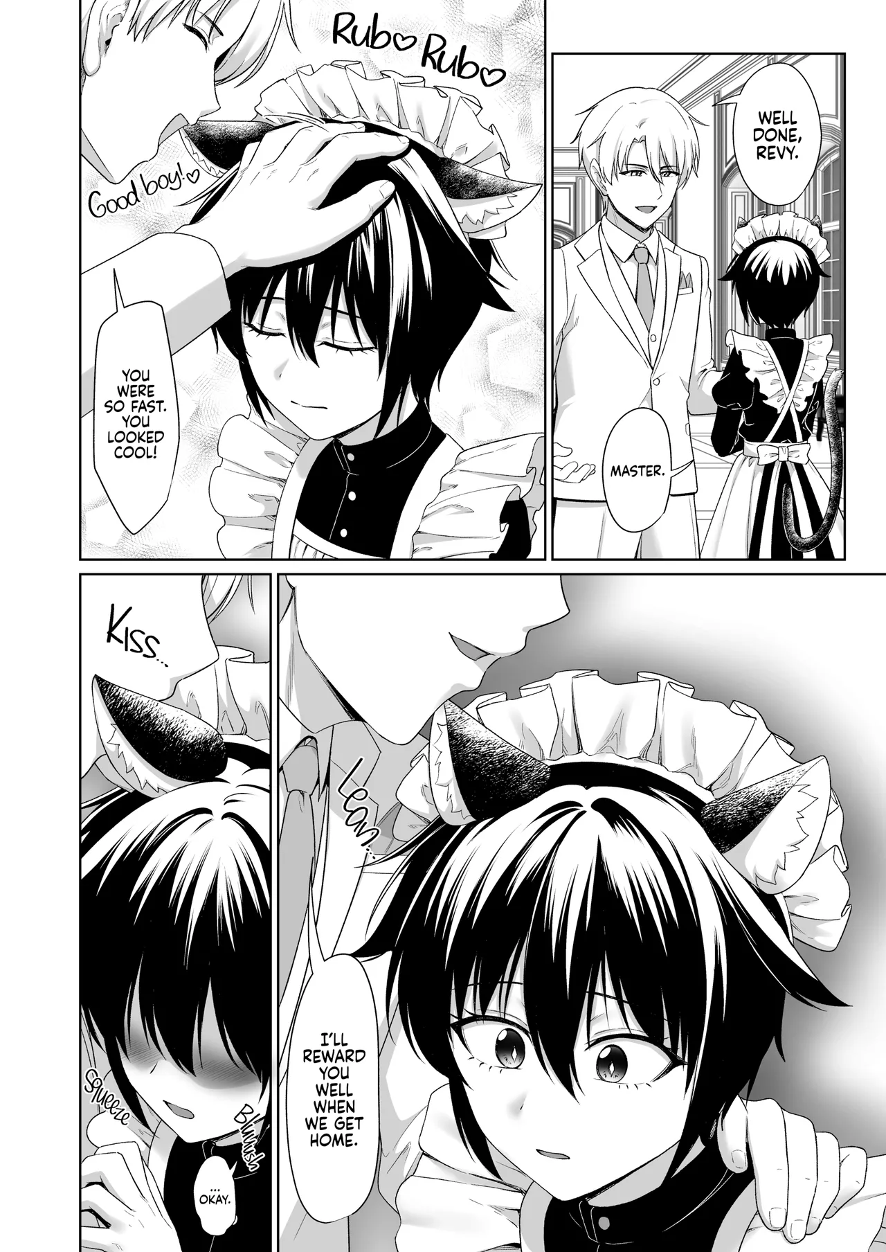 Nekomimi Shounen Maid no Ai suru Himegoto | Secretly Loving the Cat-Eared Maid — preview page 10