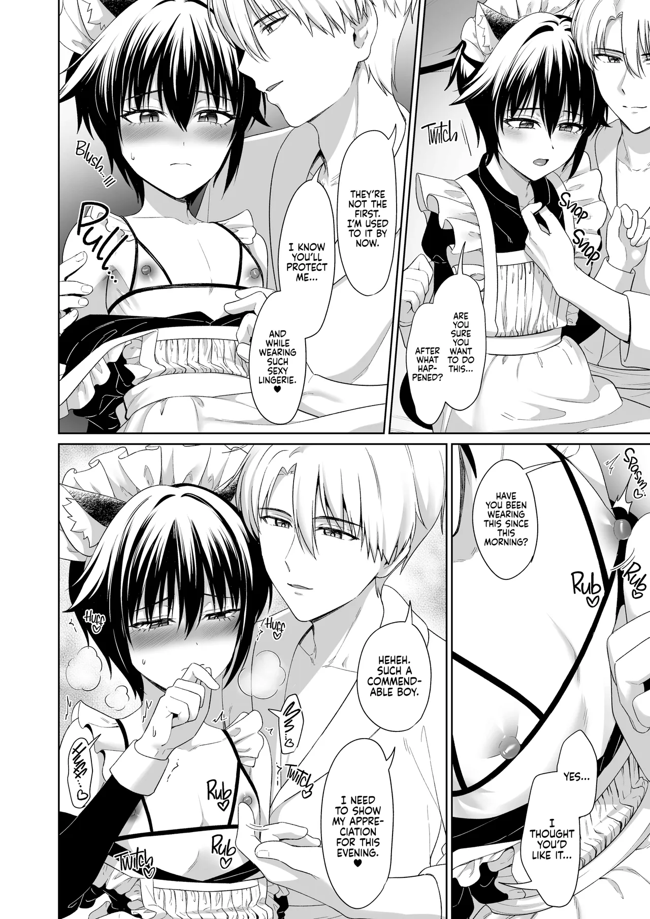 Nekomimi Shounen Maid no Ai suru Himegoto | Secretly Loving the Cat-Eared Maid — preview page 12