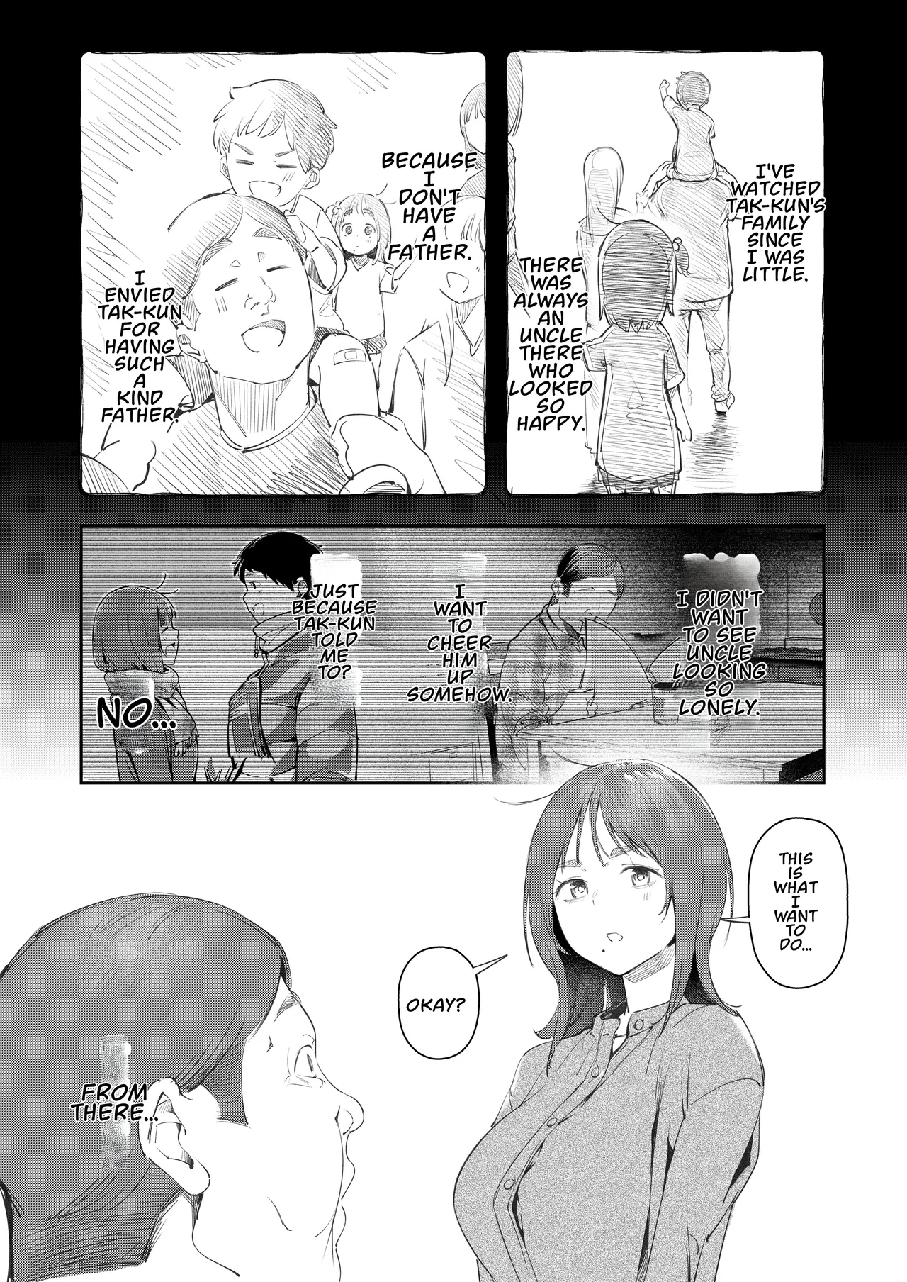 Osananajimi ga Joukyo-chuu ni Osananajimi no Chichi to Daita | My Childhood Friend’s Father and How We Slept Together — preview page 7