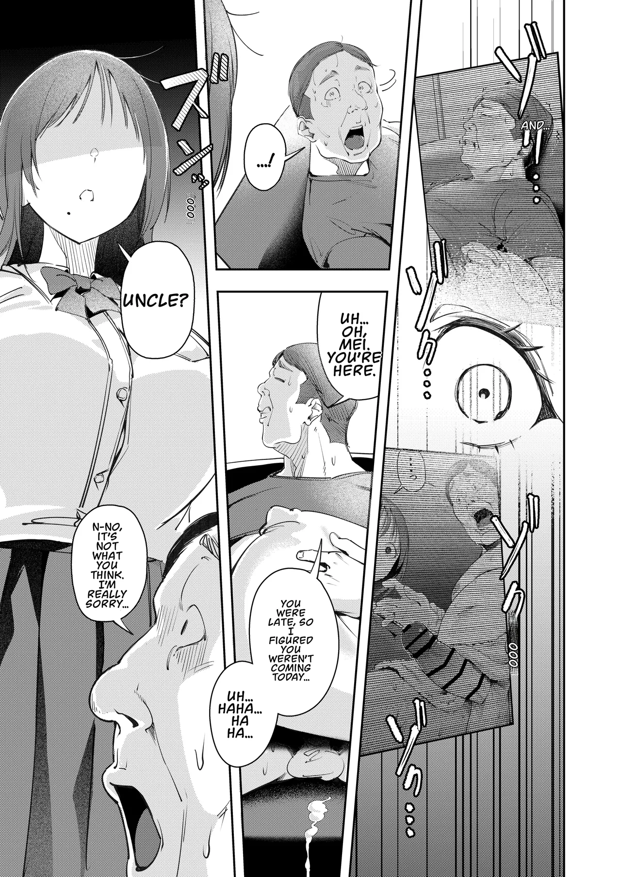 Osananajimi ga Joukyo-chuu ni Osananajimi no Chichi to Daita | My Childhood Friend’s Father and How We Slept Together — preview page 15