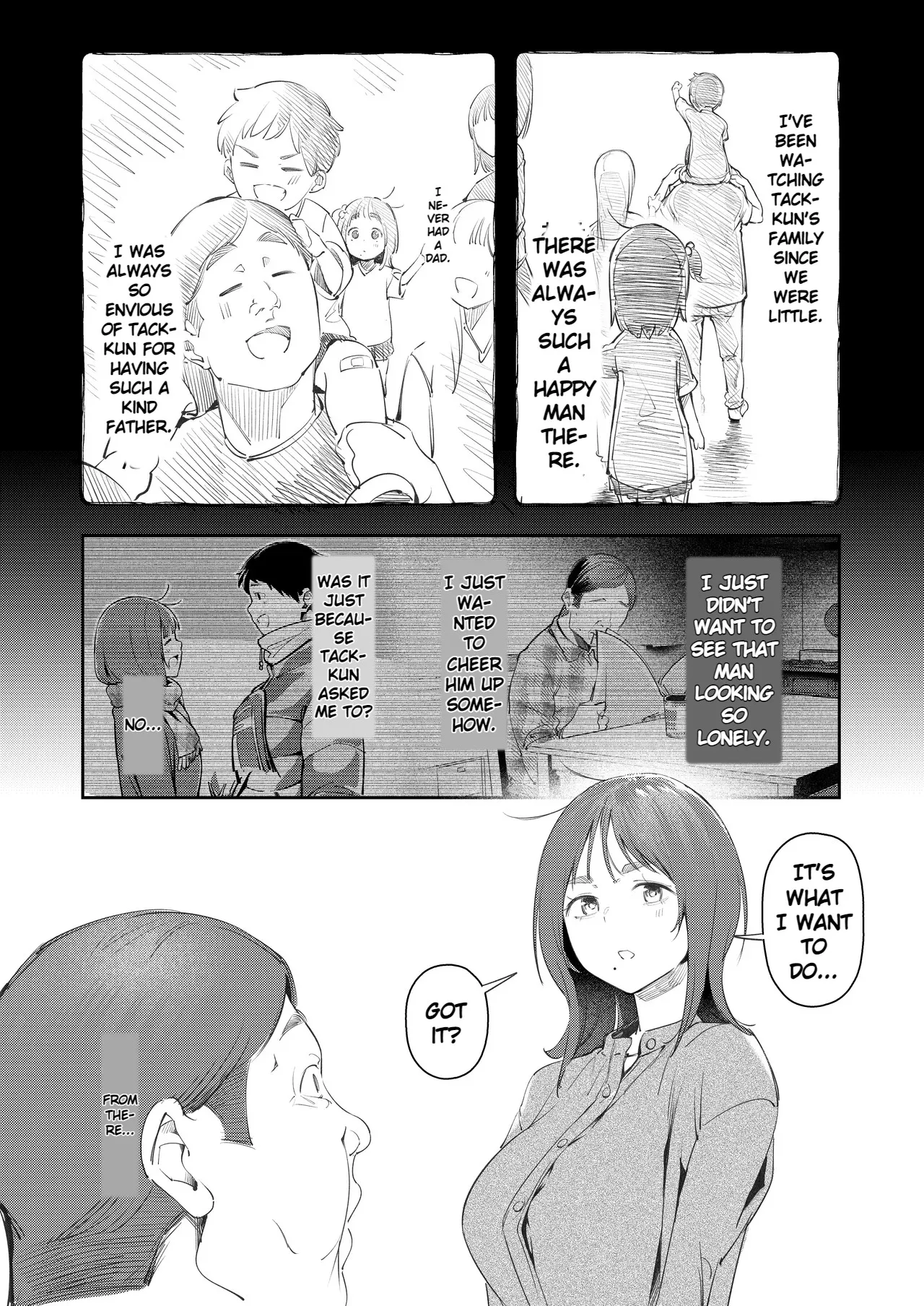 While My Childhood Friend Was Away in Tokyo I Slept With His Dad — preview page 7