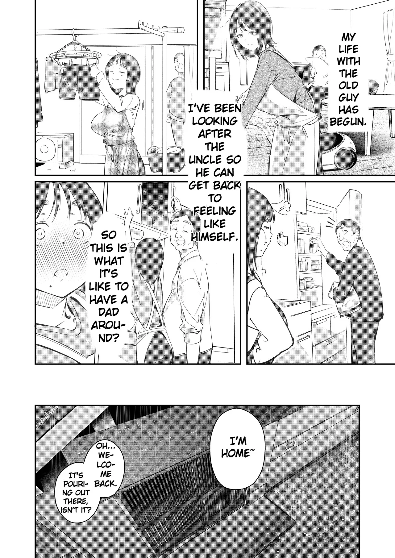 While My Childhood Friend Was Away in Tokyo I Slept With His Dad — preview page 8