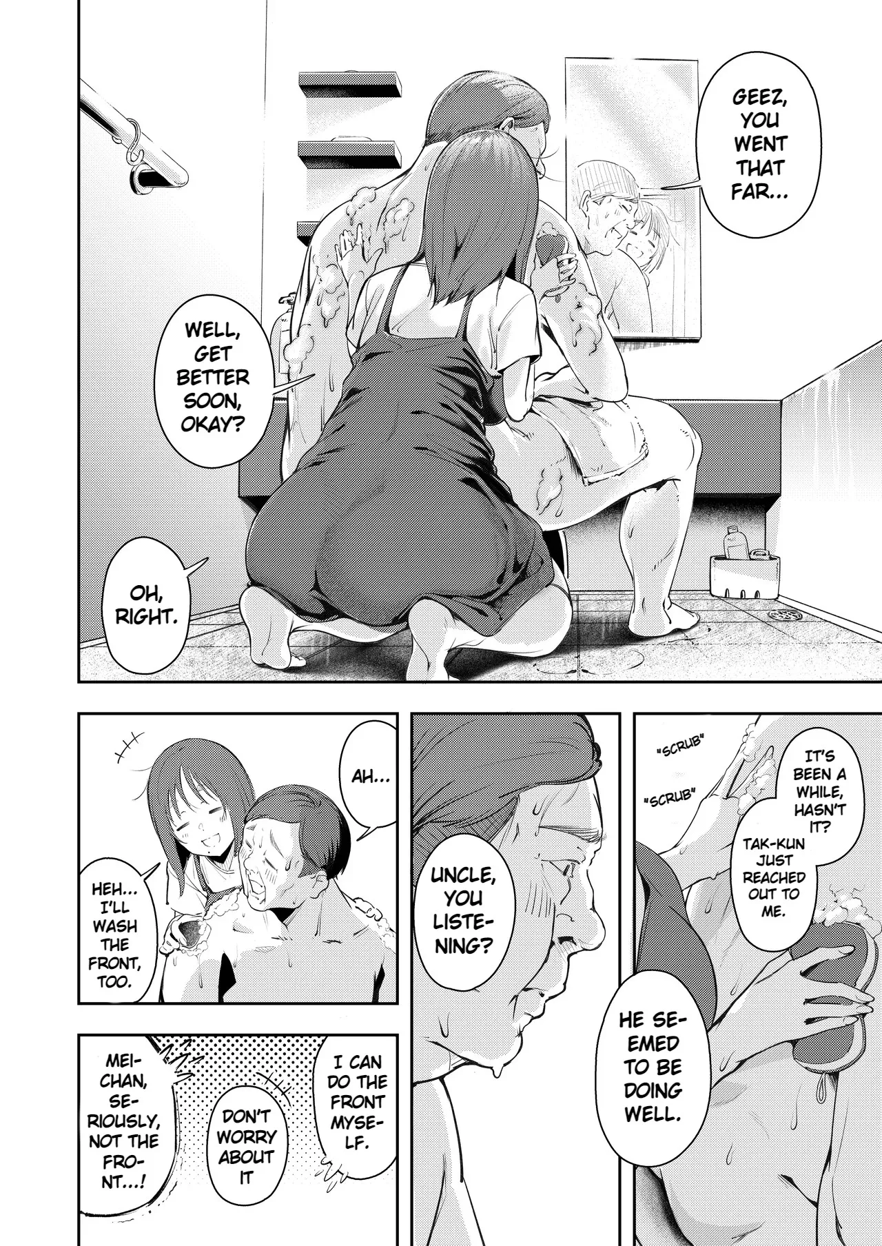 While My Childhood Friend Was Away in Tokyo I Slept With His Dad — preview page 10