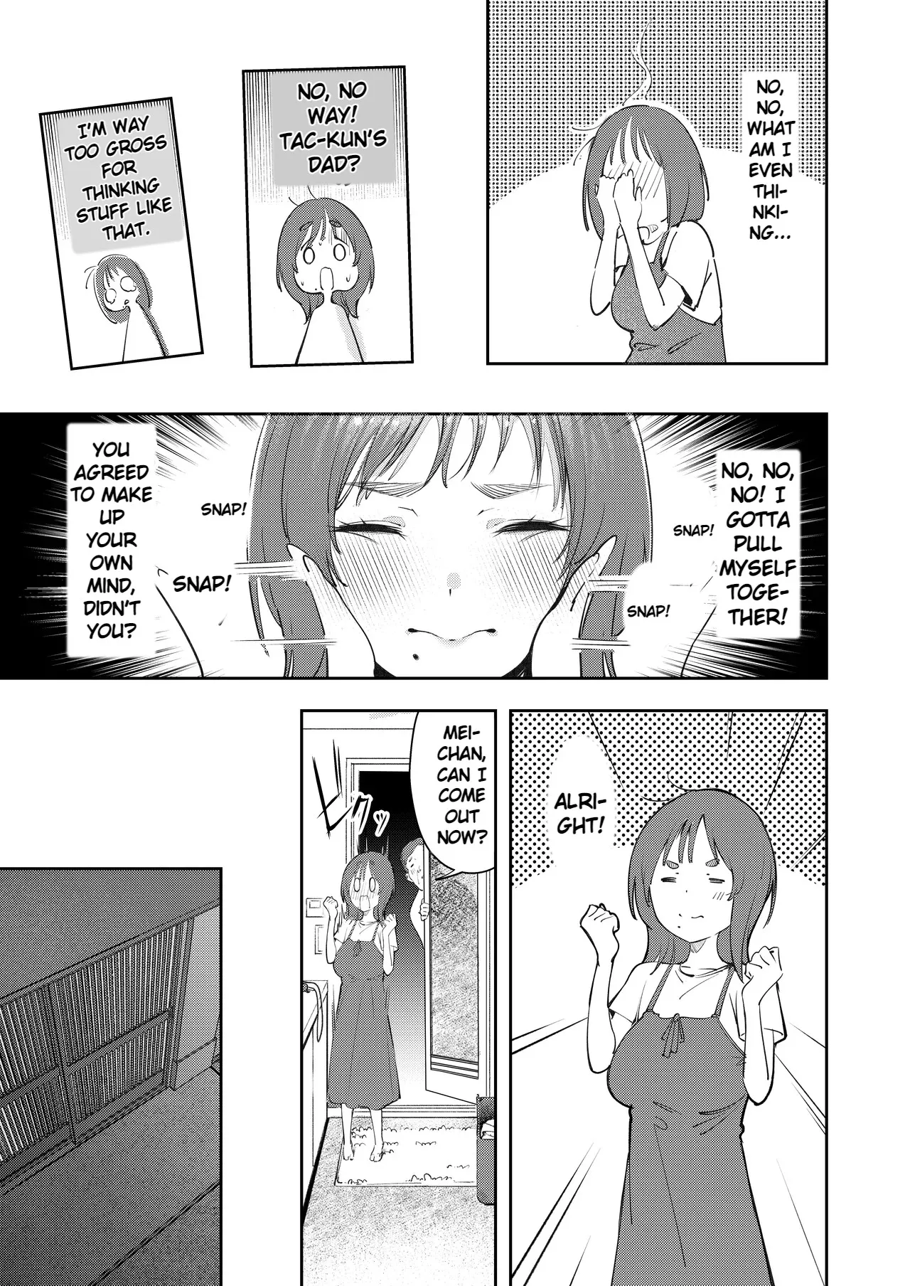 While My Childhood Friend Was Away in Tokyo I Slept With His Dad — preview page 13