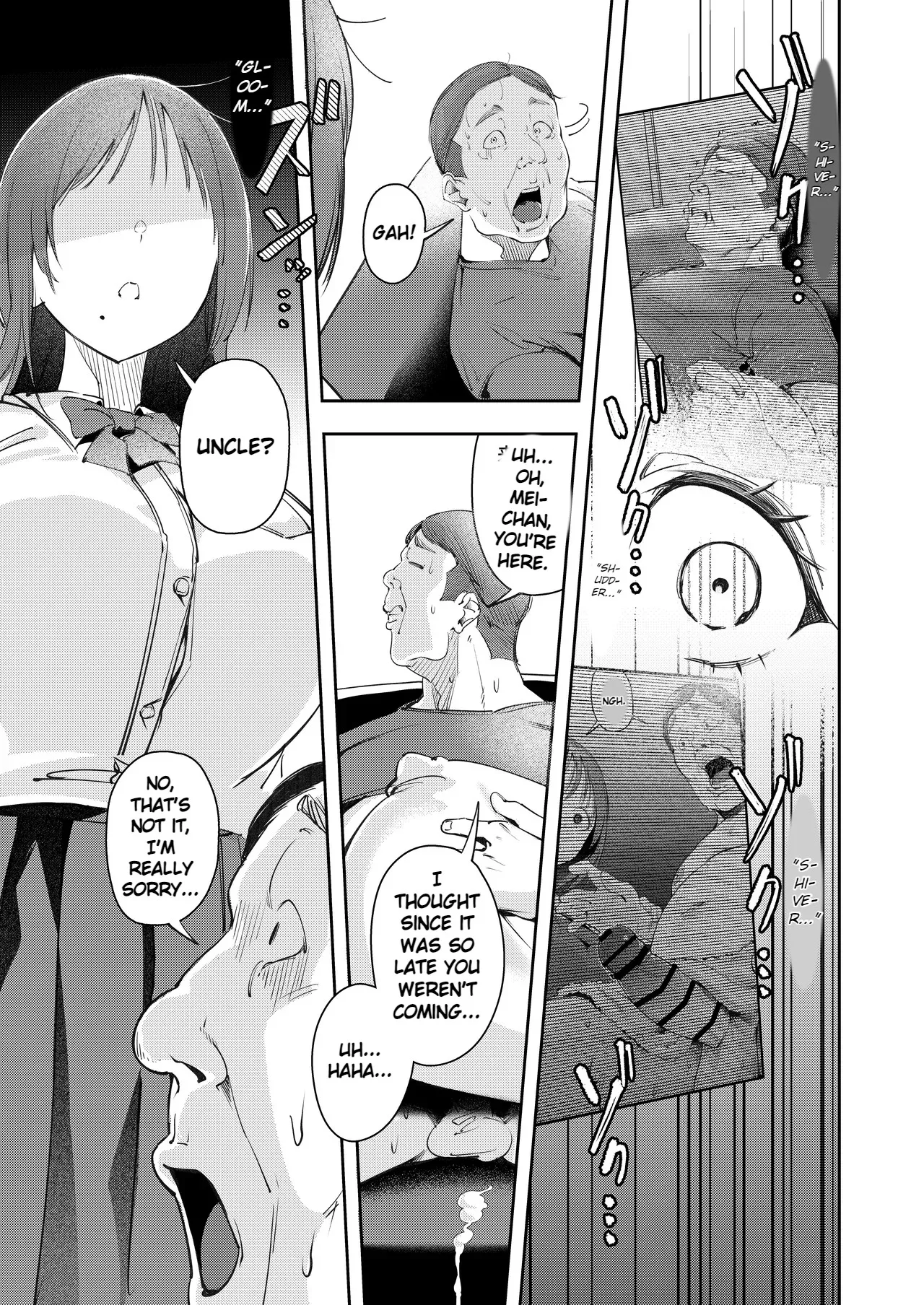 While My Childhood Friend Was Away in Tokyo I Slept With His Dad — preview page 15