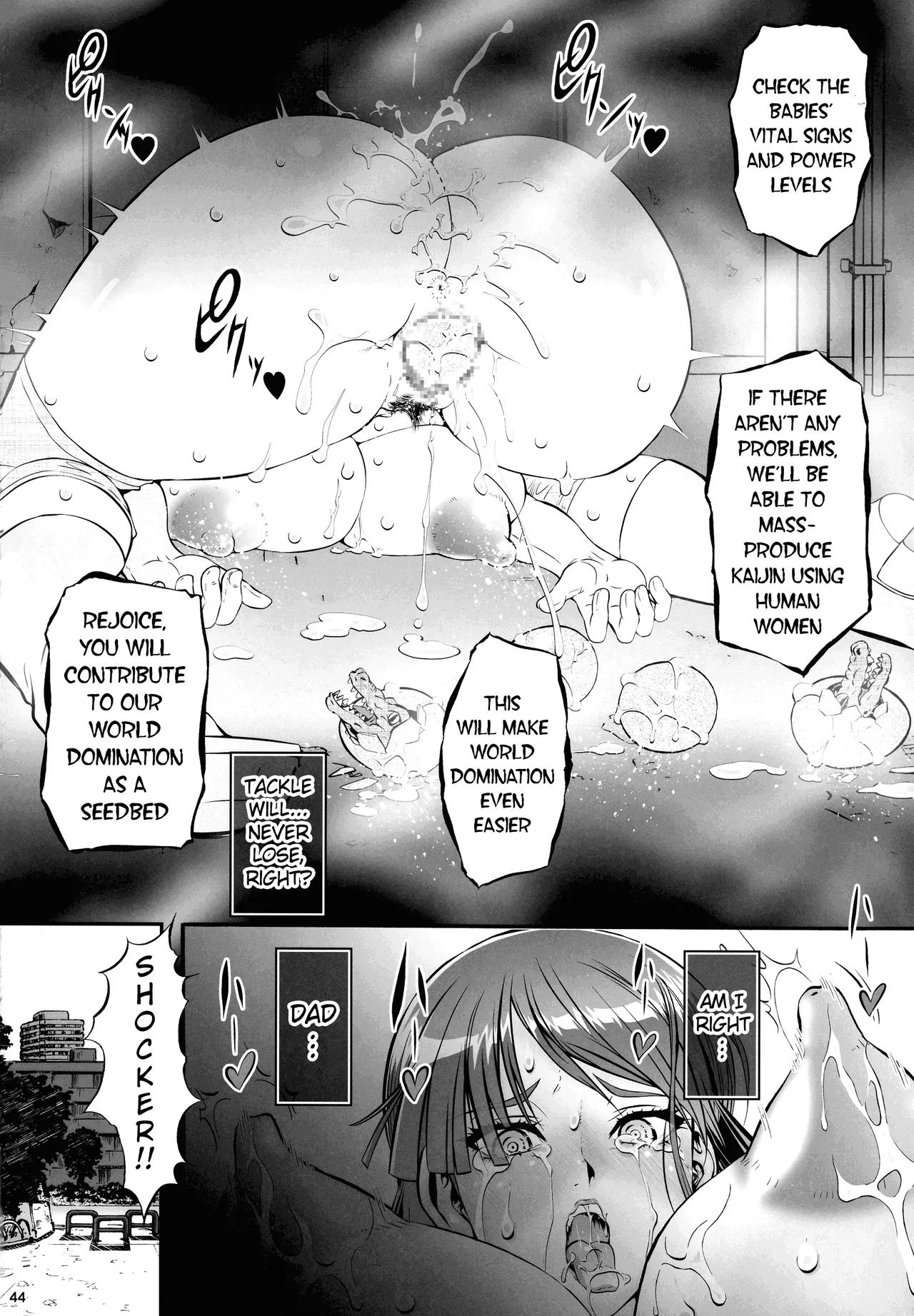 Okada Yuriko wa Denpa Ningen Tack ni Naritakatta – Chapter 1 – page 44