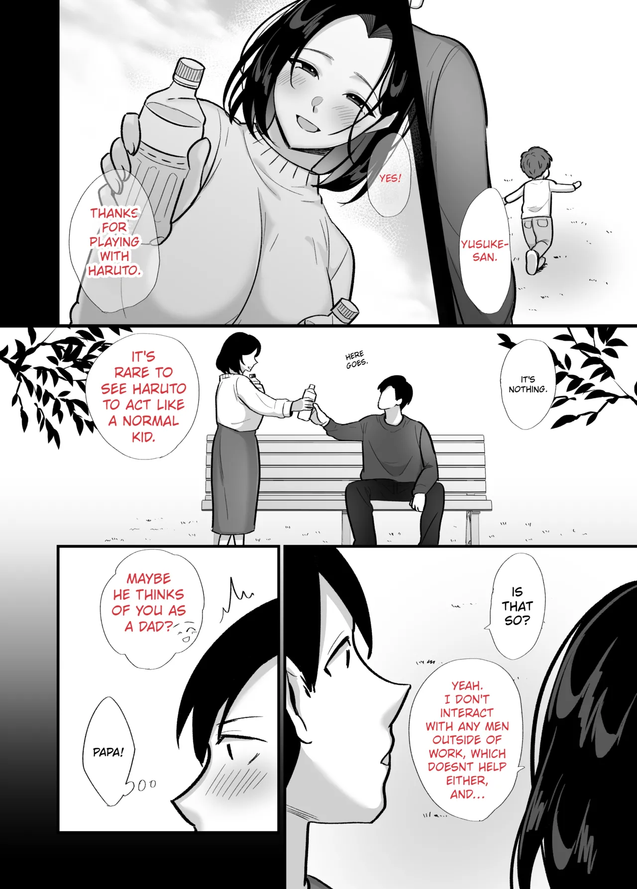 Kachiki na Single Mother to Dosukebe Netsuai Seikou 2 ~Asedaku Micchaku Onsen Ryokou~ | Dirty and Passionate Sex with a Single Mother 2 ~A Sweaty & Clinging Hot Spring Getaway — preview page 7