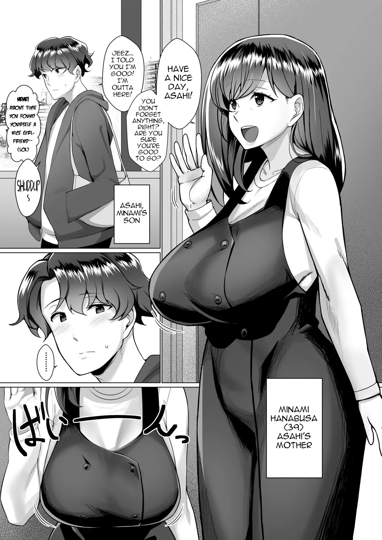 Kaa-san ga Mujikaku ni Yuuwaku Shite Kuru | My Mom Unconsciously Tempts Me — preview page 3