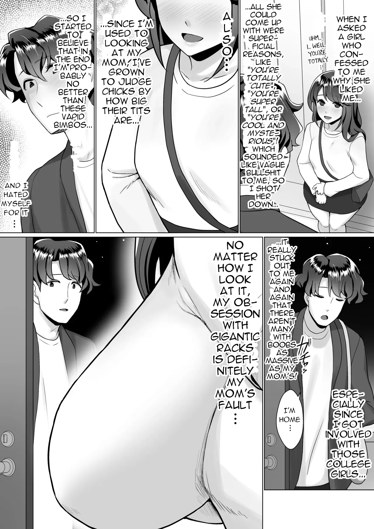 Kaa-san ga Mujikaku ni Yuuwaku Shite Kuru | My Mom Unconsciously Tempts Me — preview page 5