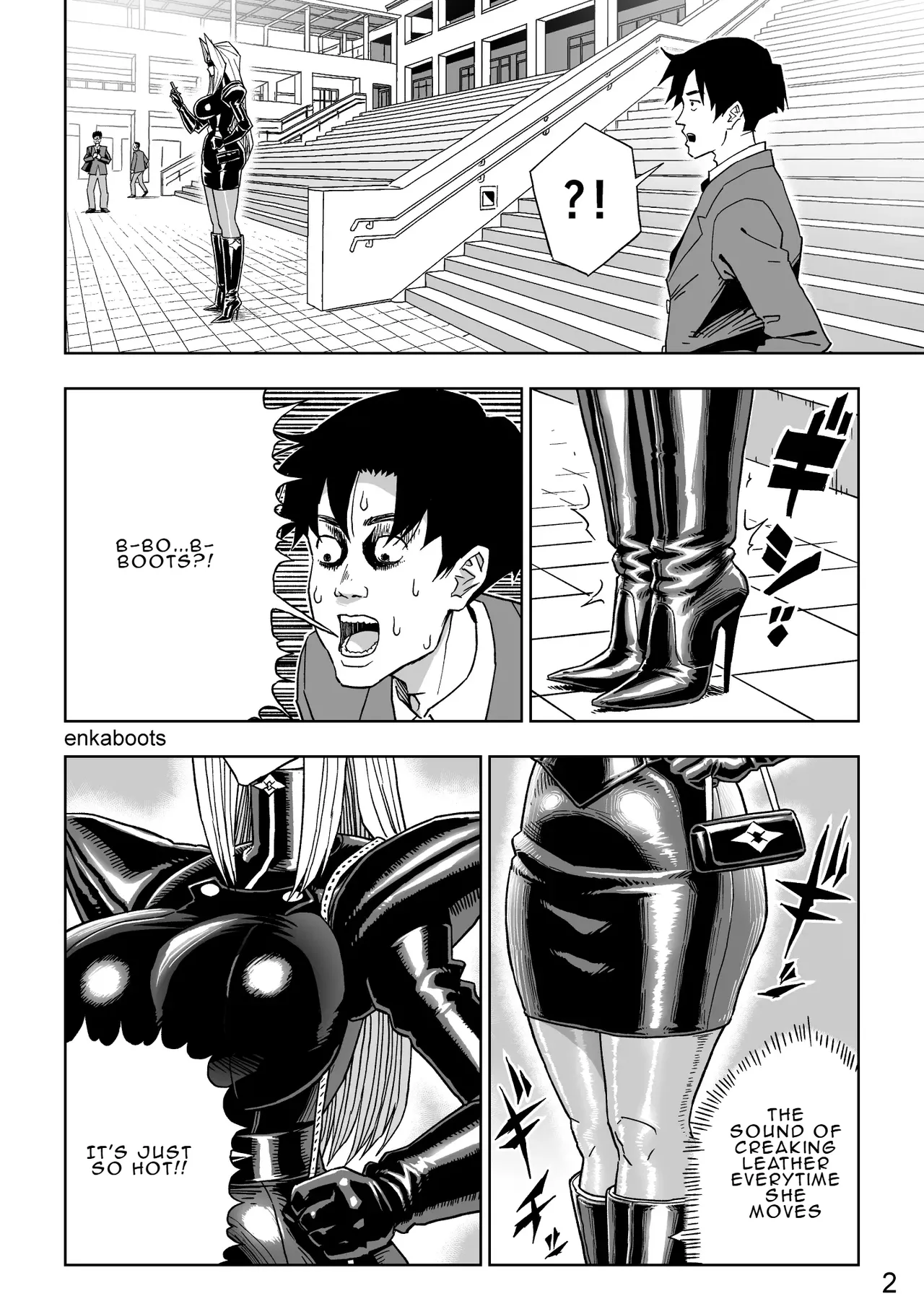 Manga 3 “My Stepmother is a Leather Queen” — preview page 6