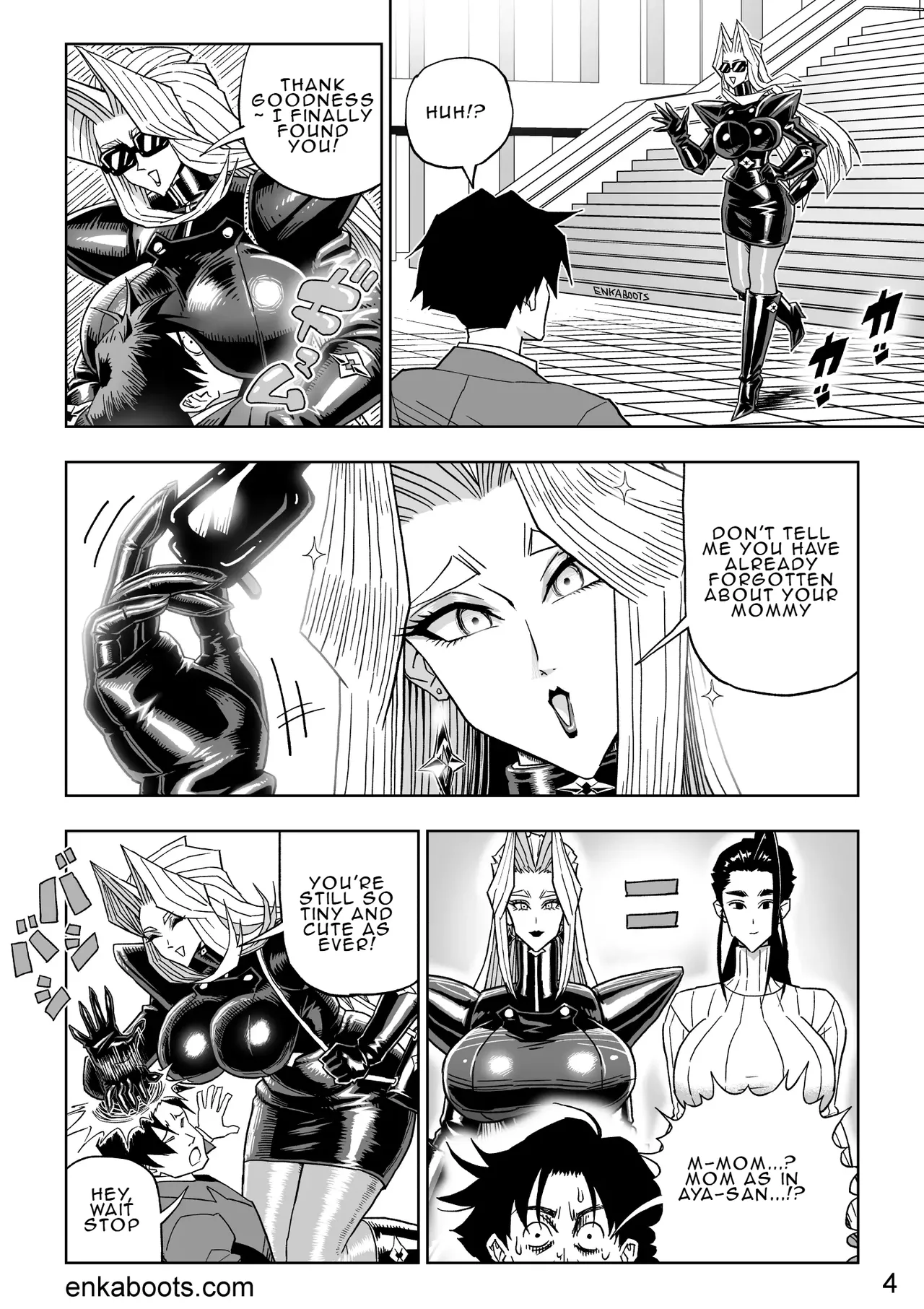 Manga 3 “My Stepmother is a Leather Queen” — preview page 8