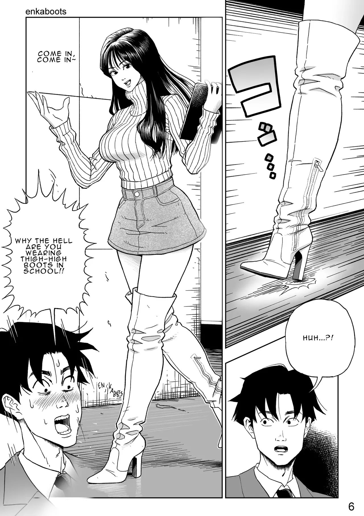 Manga 3 “My Stepmother is a Leather Queen” — preview page 10