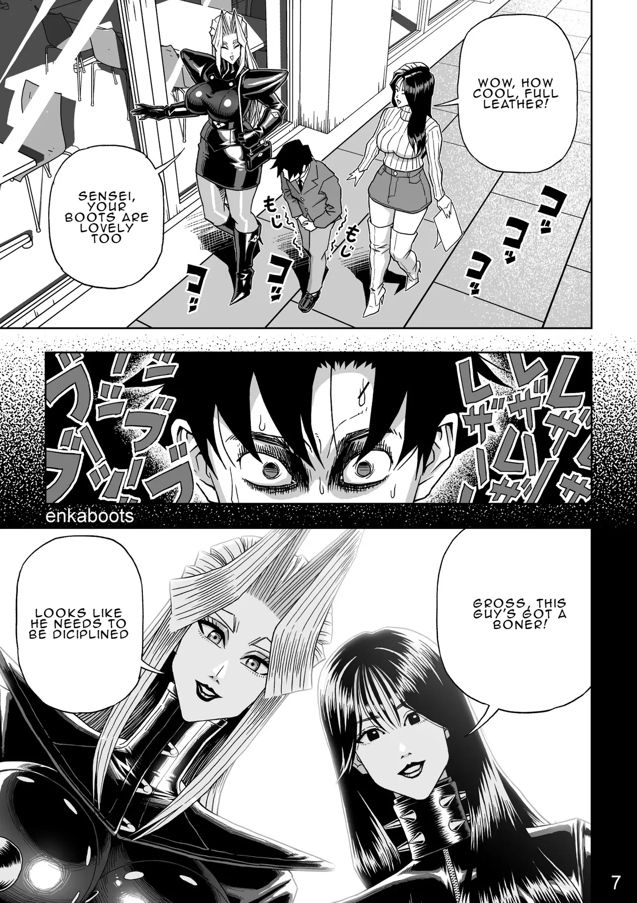 Manga 3 “My Stepmother is a Leather Queen” — preview page 11