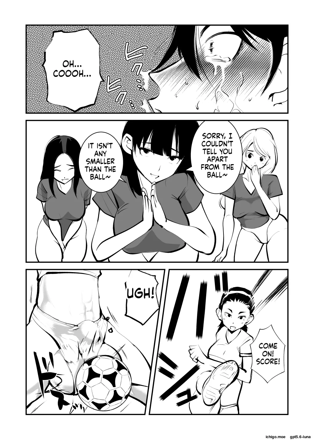 Groin kicking football | Kinkeri Futsal – Chapter 1 – page 21