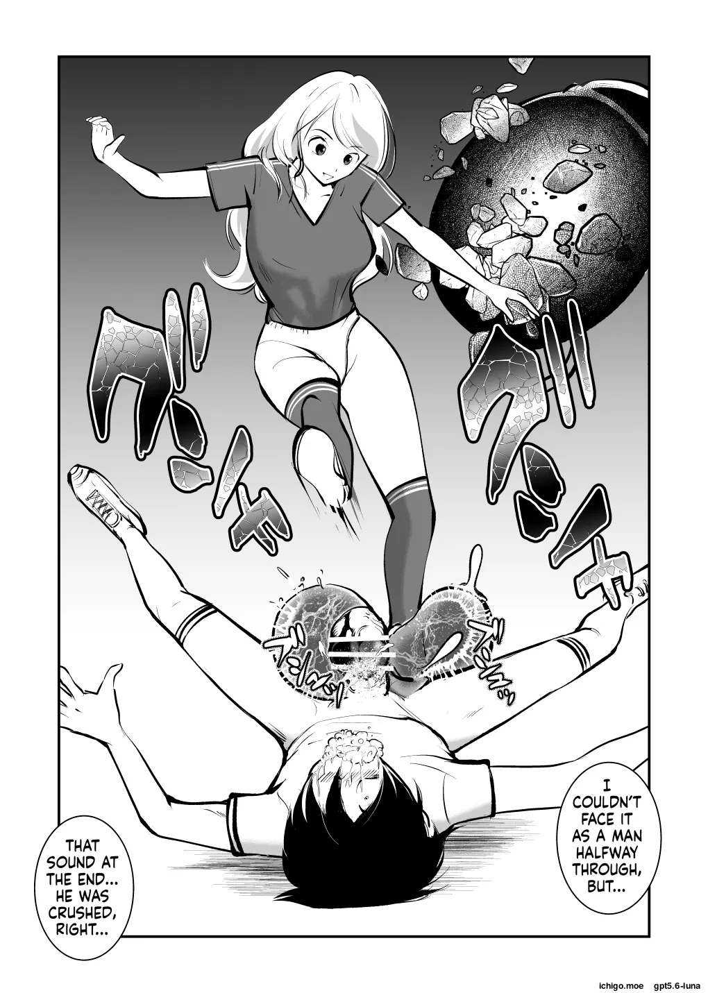 Groin kicking football | Kinkeri Futsal – Chapter 1 – page 23