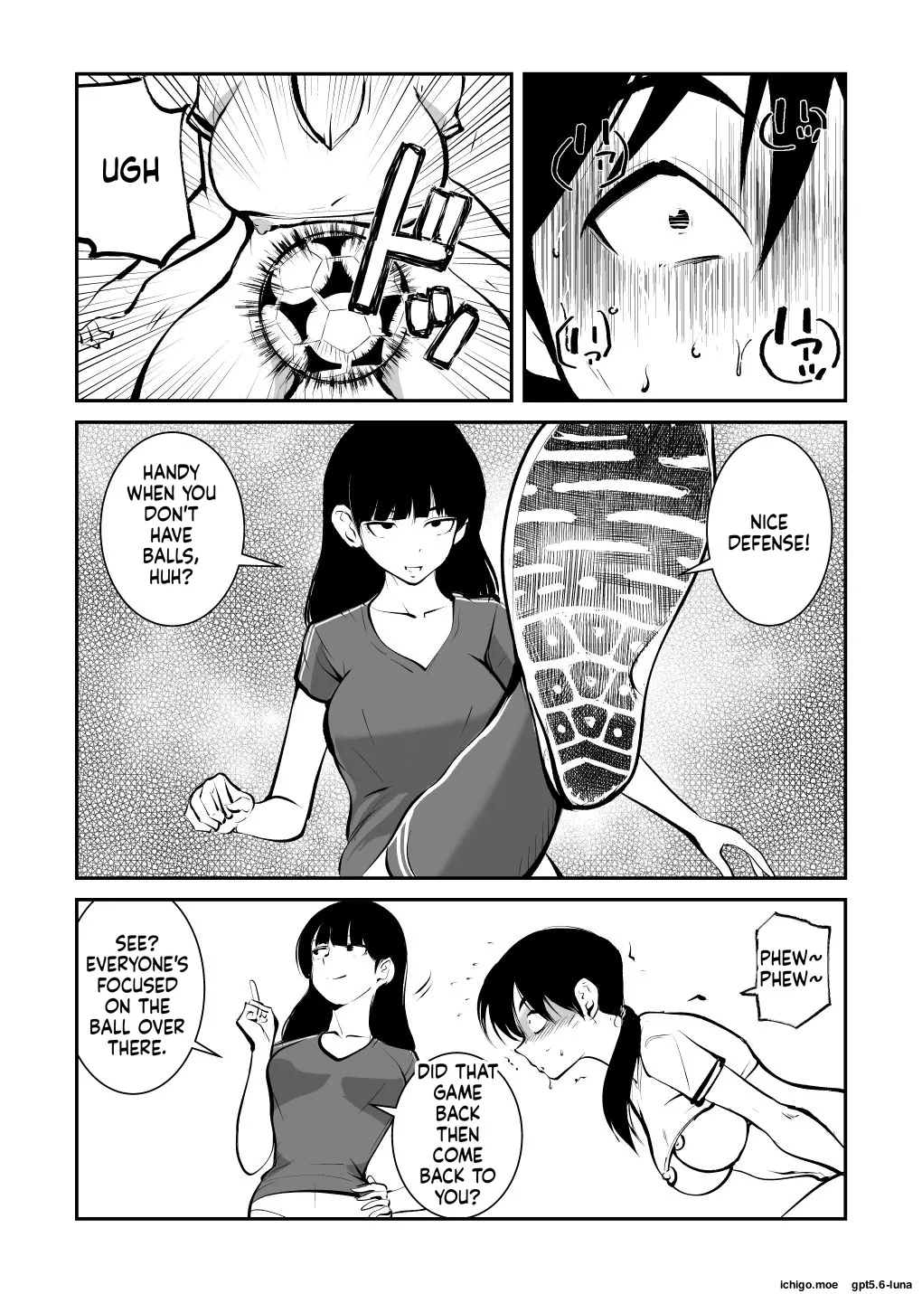 Groin kicking football | Kinkeri Futsal – Chapter 1 – page 25