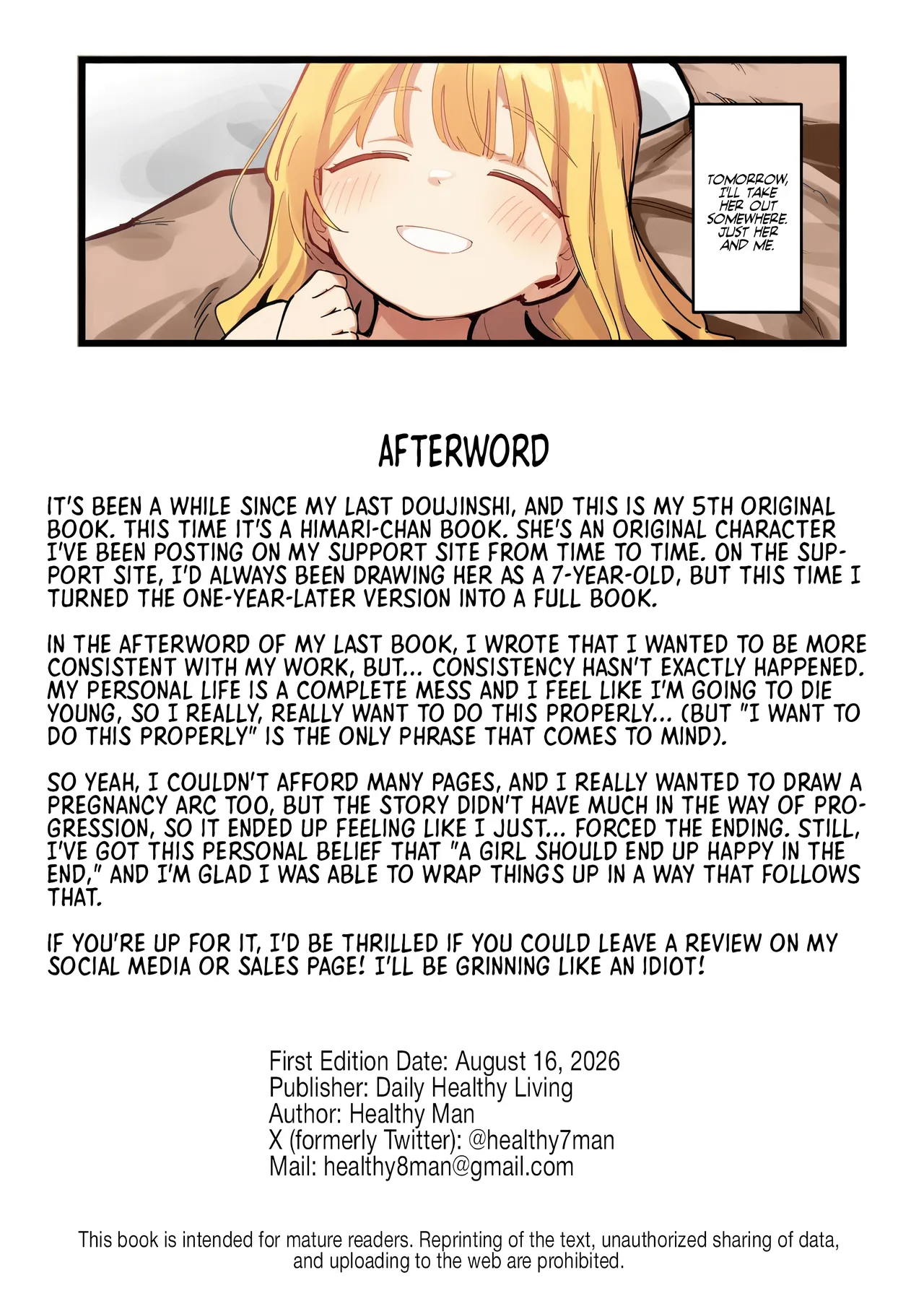 Watashi no Tenshi na Musume | My Angelic Daughter – Chapter 1 – page 21