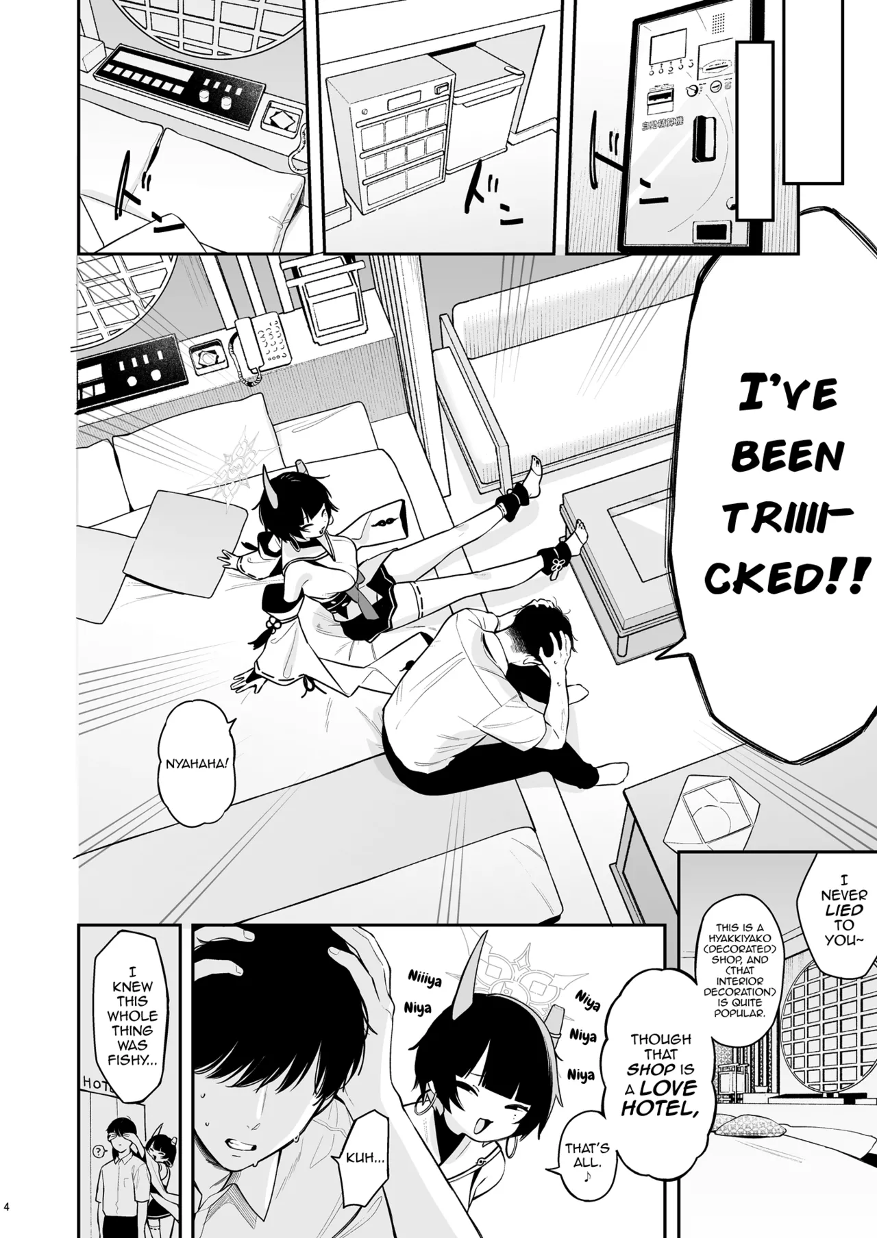 Niya ni Honki Koubi Sekkyou suru Hanashi | Scolding Niya Via Hardcore Sex — preview page 3