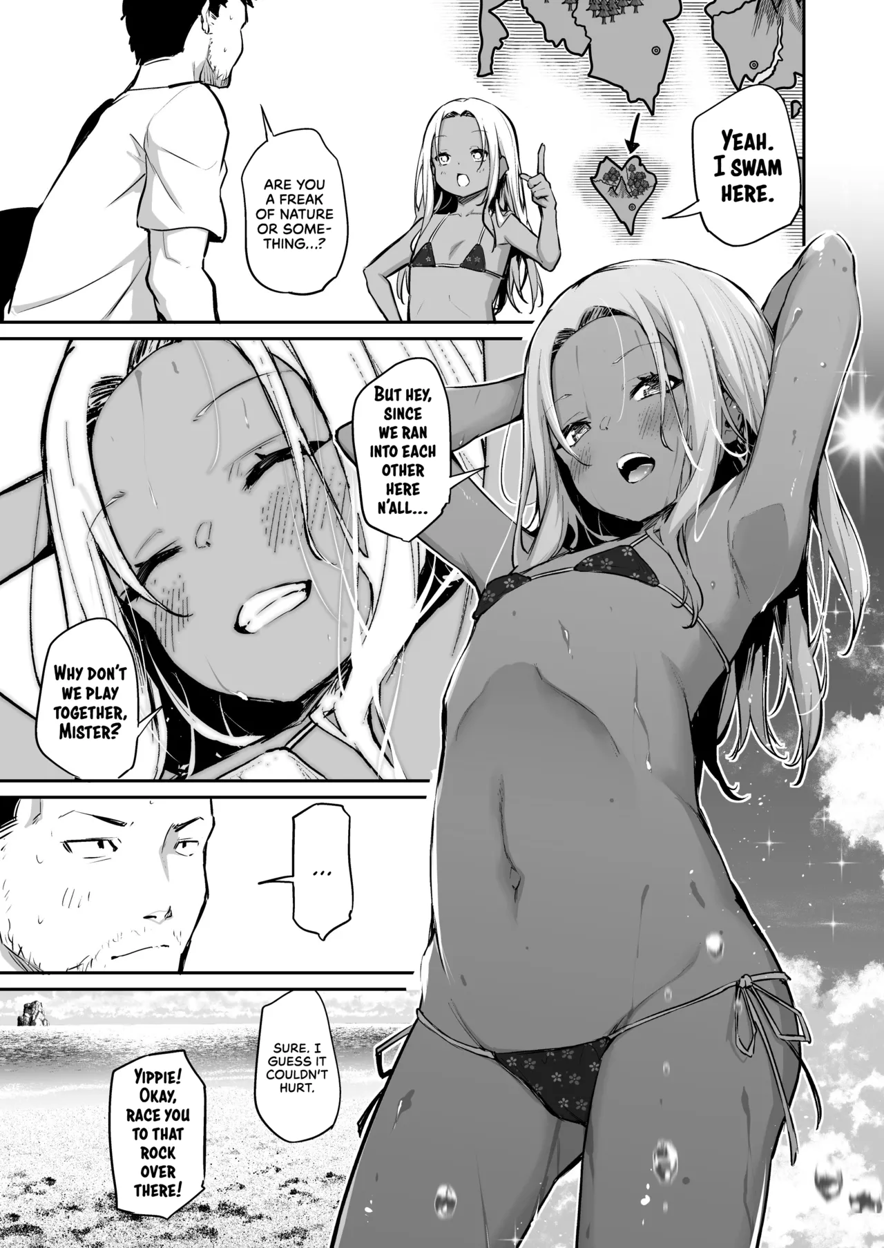 Shigoto ni Tsukareta kara Mujintou ni Ittemita | Work Burned Me Out, so I Went to a Deserted Island — preview page 2