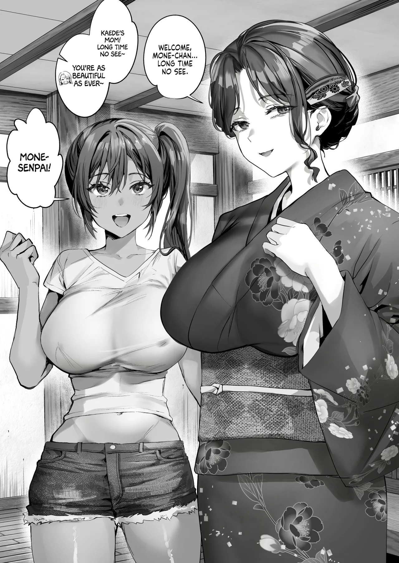 Hiyakeato no Musume to Fuufu ni natta Sono Yoru, Gibo mo Ukkari Haramasete shimau Natsu Plus | After Marrying her Tanned Daughter, I Accidentally got my Mother-in-Law Pregnant One Summer Night: Plus — preview page 4