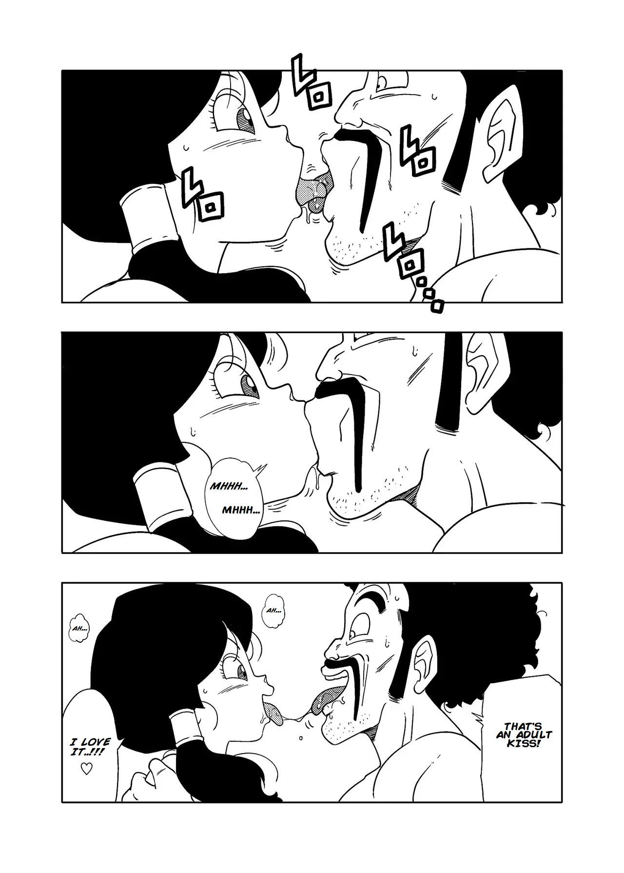 DB-X Satan & Videl Hen — preview page 3