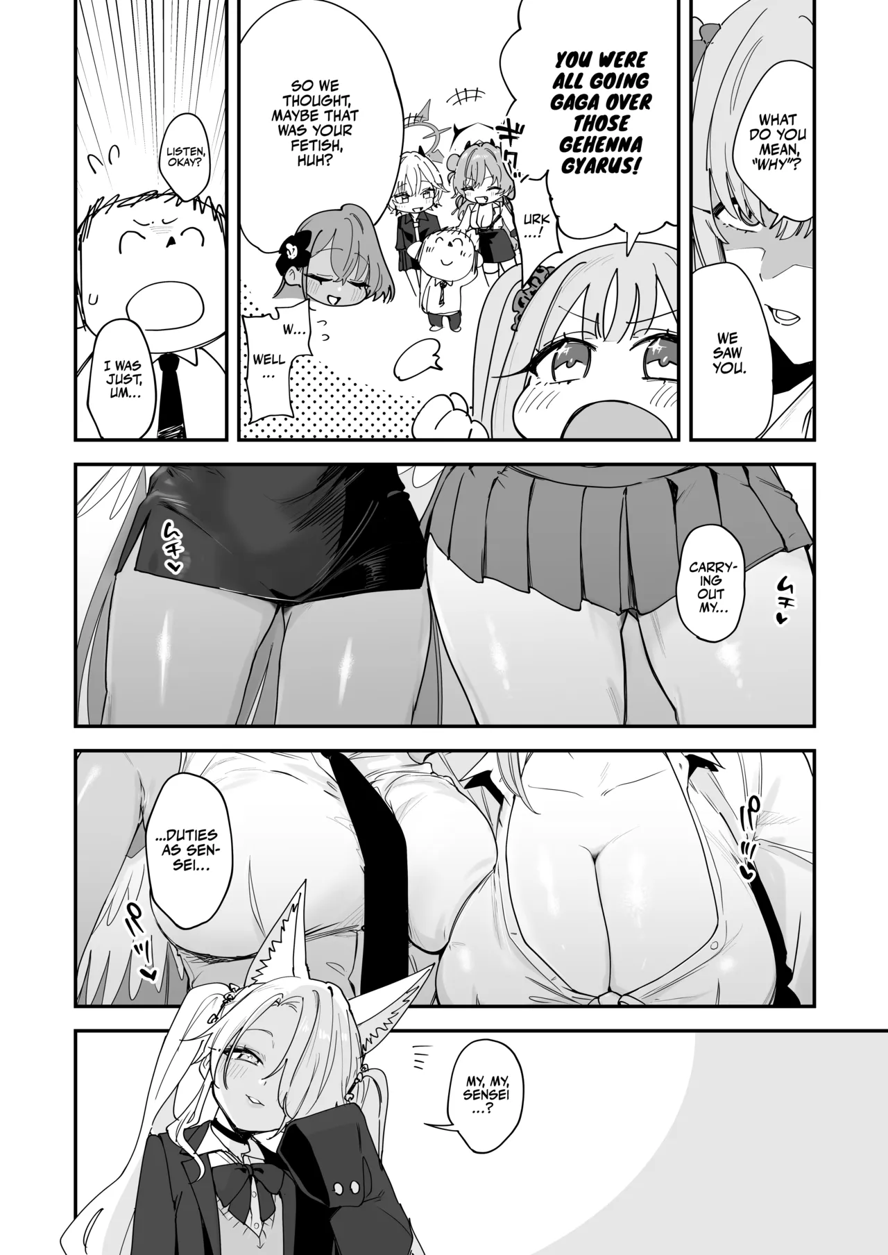 Tea Party ga Ecchi na Gal ni Nacchatta!? | The Tea Party Turned Into A Bunch of GYARUS?! — preview page 3