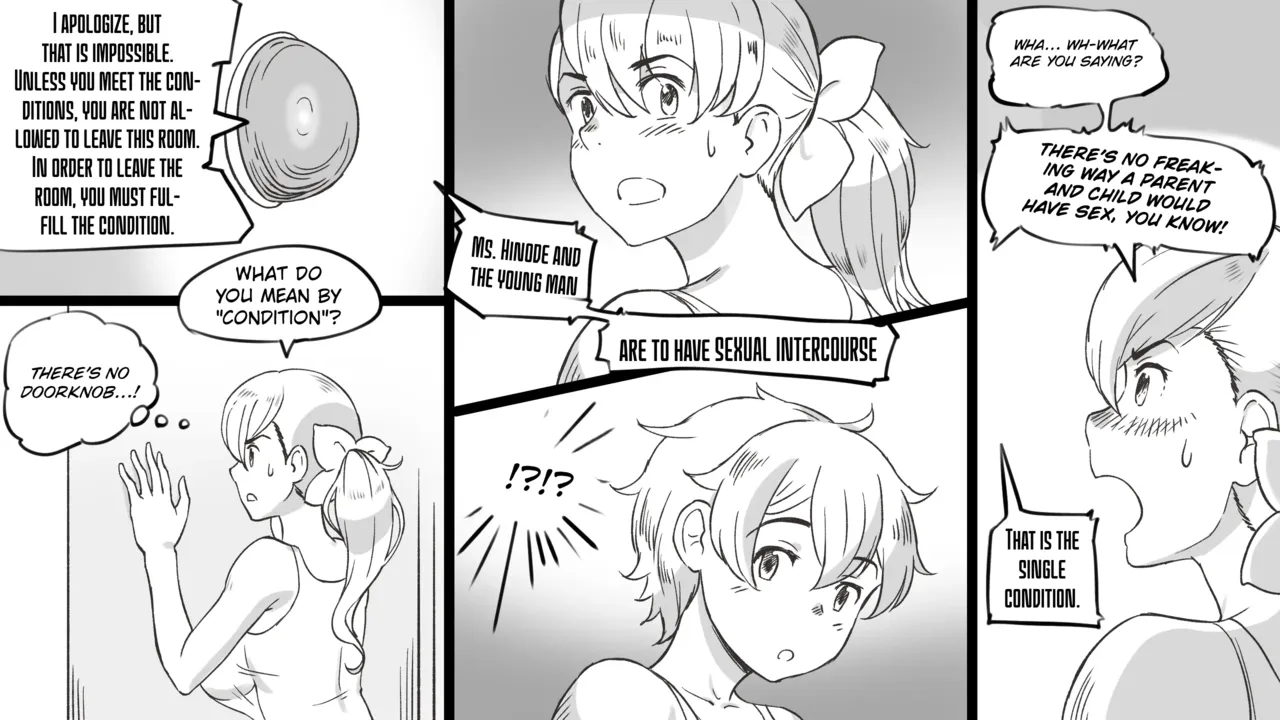 Mama to Shinai to Derarenai Heya | The Room I Can’t Escape Unless I Do It With Mommy — preview page 9